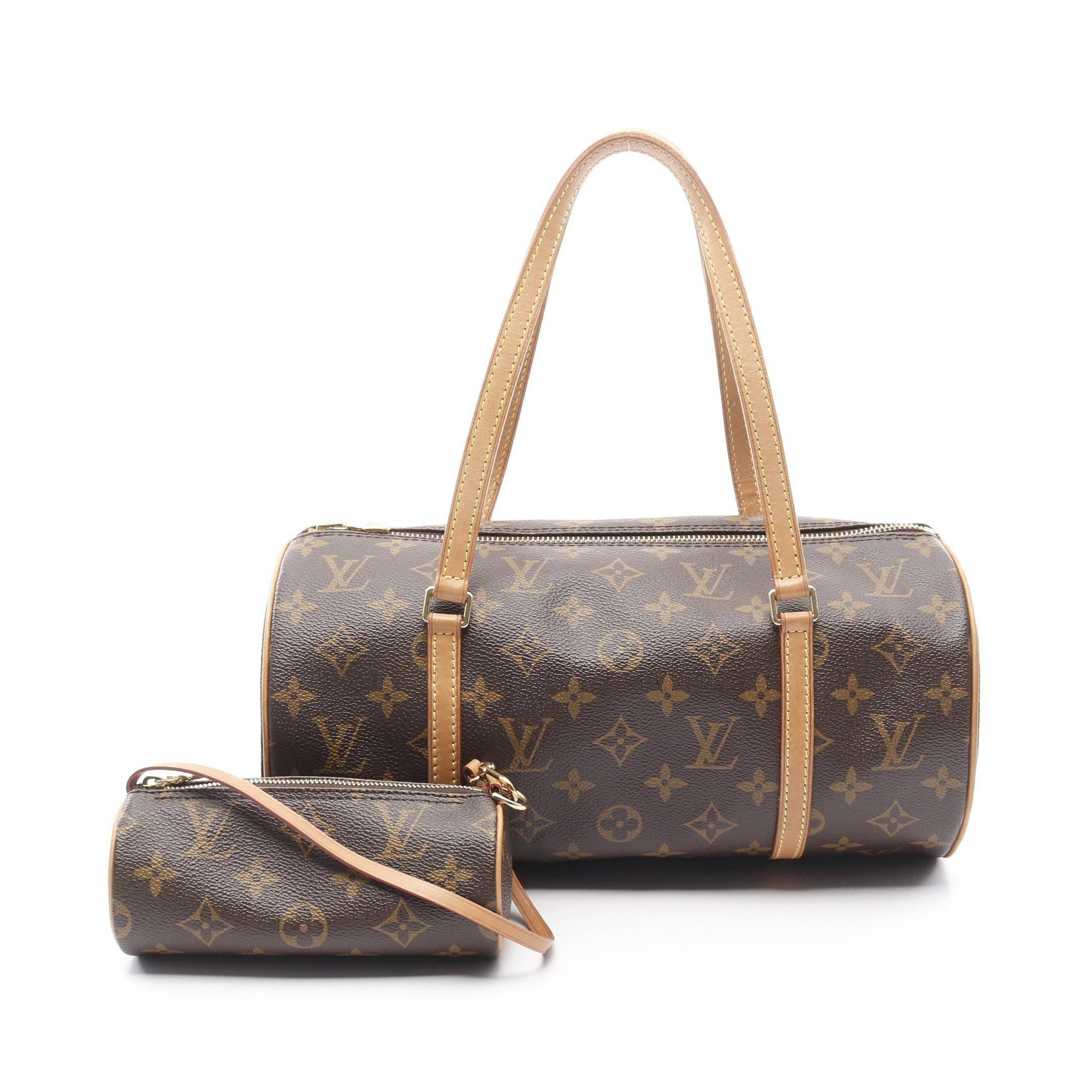 Louis Vuitton Louis Vuitton Papillon 30 Monogram Handbag Leather Brown Size ONE SIZE - 1 Thumbnail