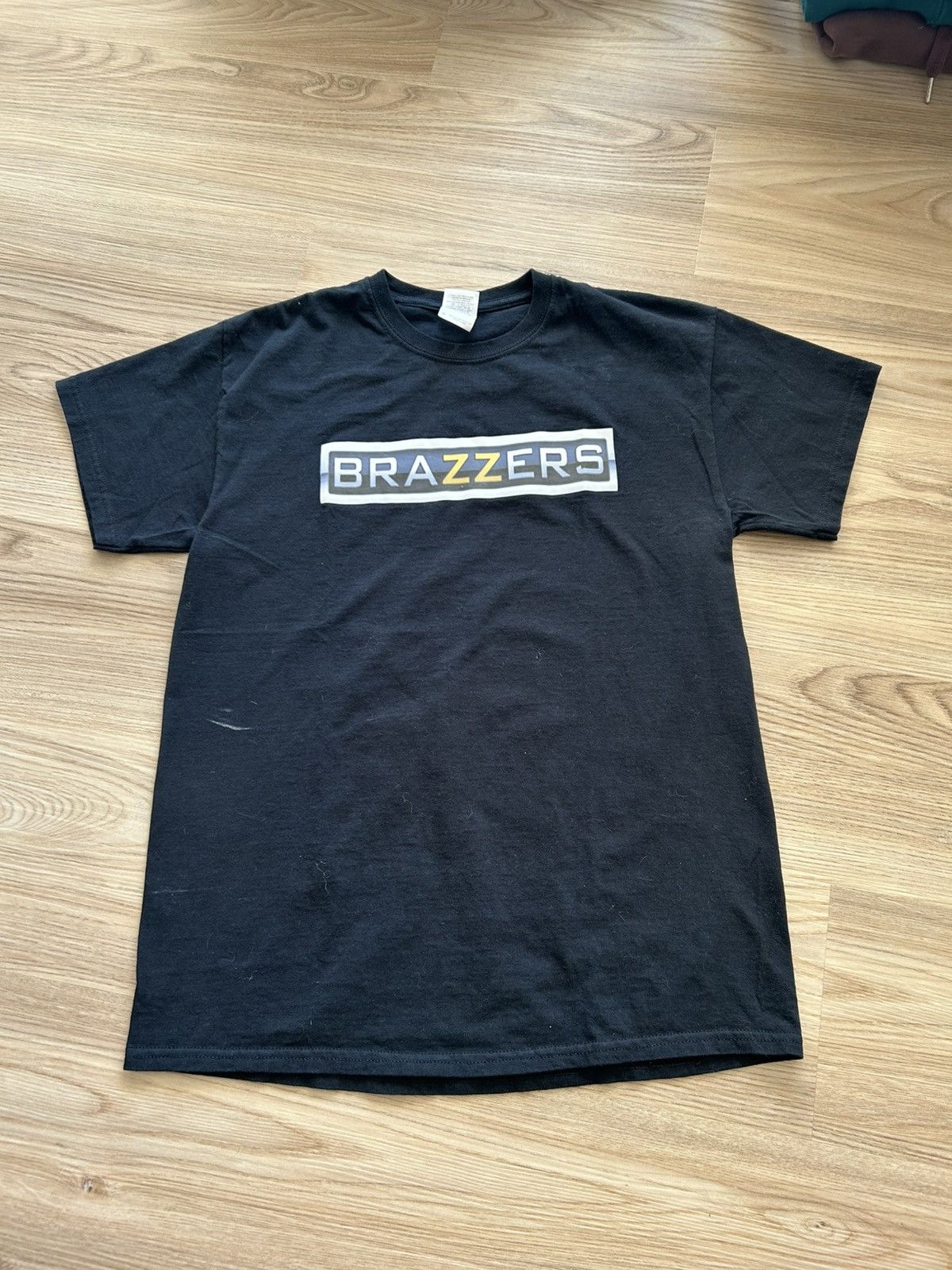 Vintage RARE! Vintage Brazzers Crew Tee Size Medium Size US M / EU 48-50 / 2 - 1 Thumbnail
