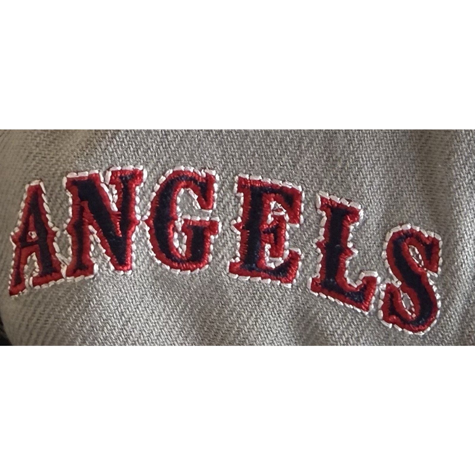 Mitchell & Ness Mitchell & Ness Angels Snapback Hat Cooperstown Gray/Navy Size ONE SIZE - 4 Thumbnail