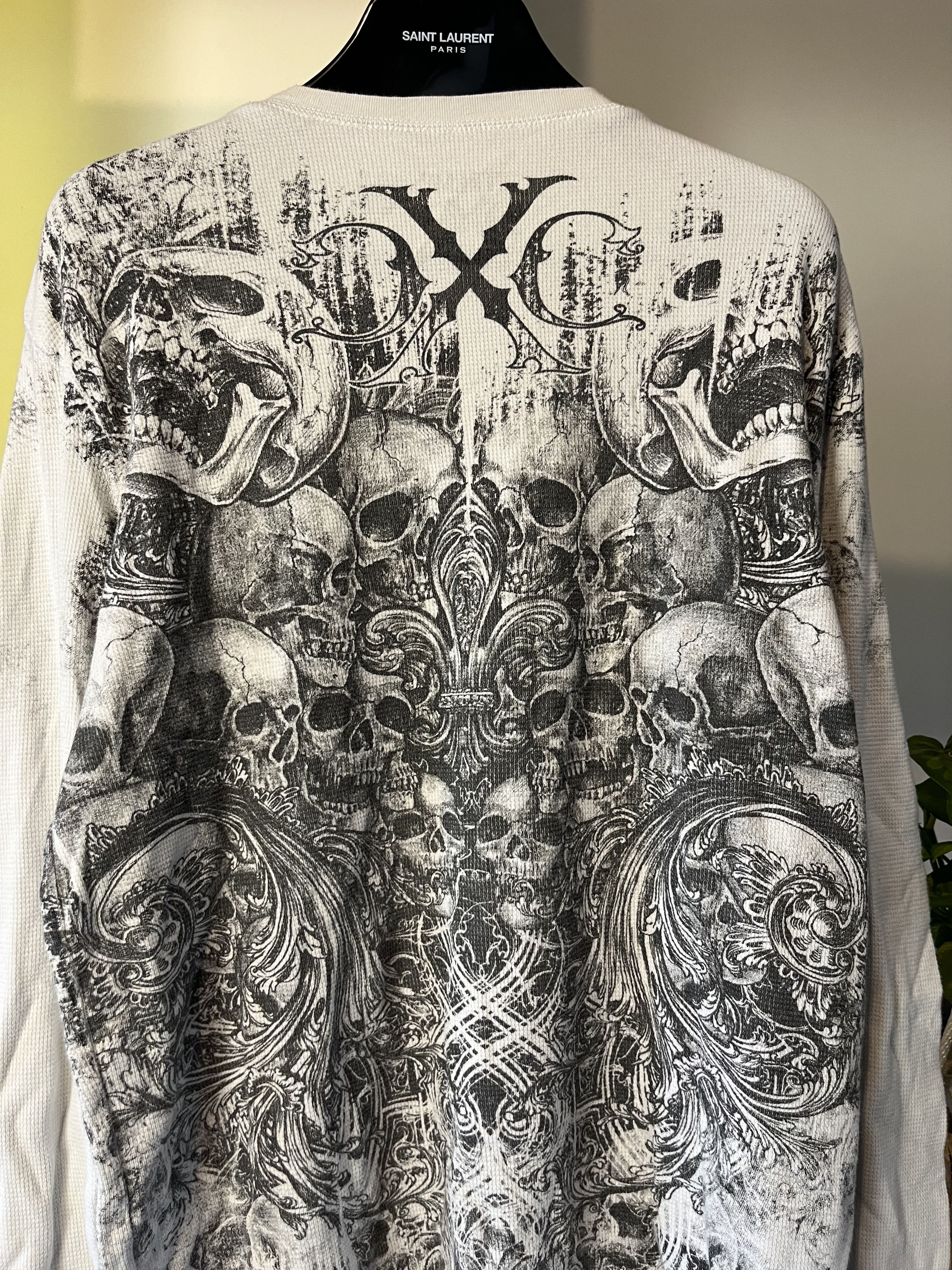Affliction × Vintage Vintage y2k Tribal Tattoo Affiction Opium Style Size US L / EU 52-54 / 3 - 4 Thumbnail