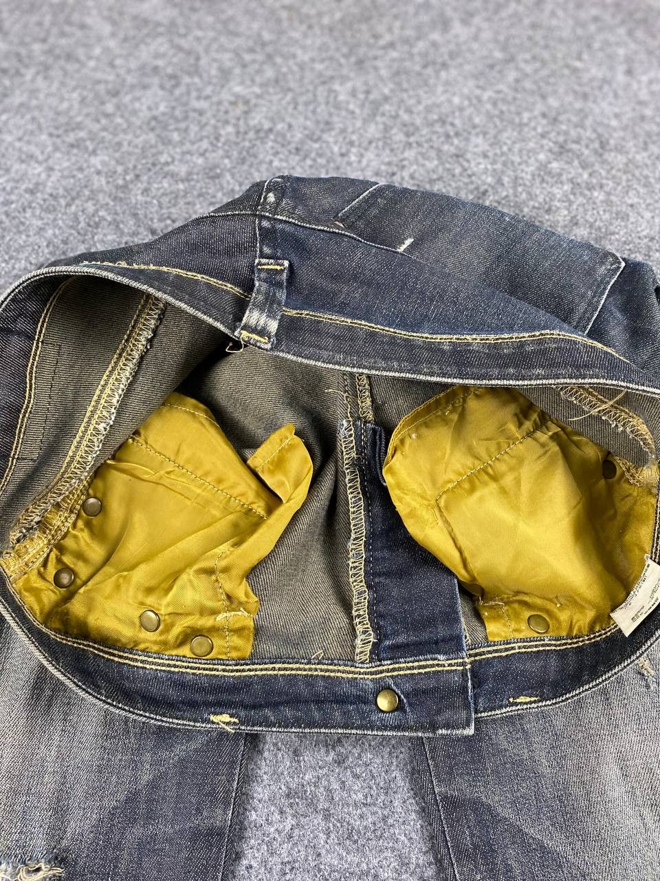 Japanese Brand back number black label tokyo girls collection distressed Size 32" / US 10 / IT 46 - 17 Thumbnail