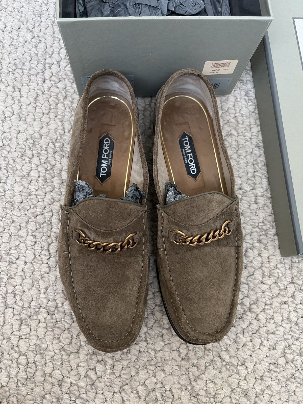Tom Ford Tom Ford Suede Loafers Size 11 Size US 11 / EU 44 - 1 Thumbnail