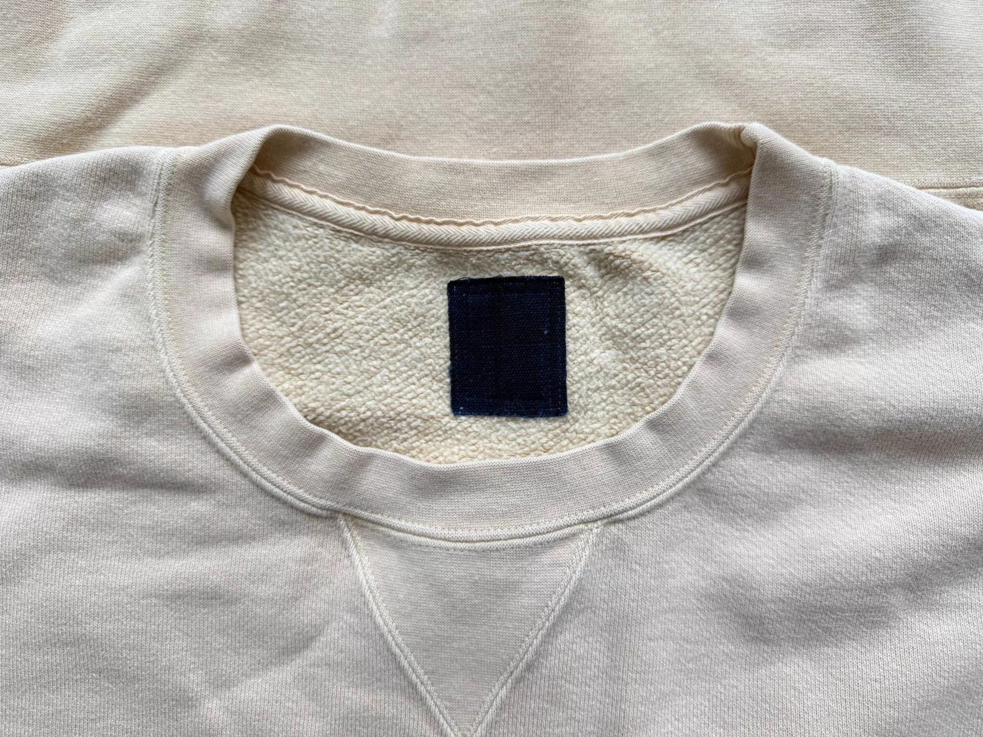 Visvim VISVIM 25AW ICT JUMBO SB L/S CRASH Crew Sweatshirt Beige 1 Size US S / EU 44-46 / 1 - 7 Thumbnail