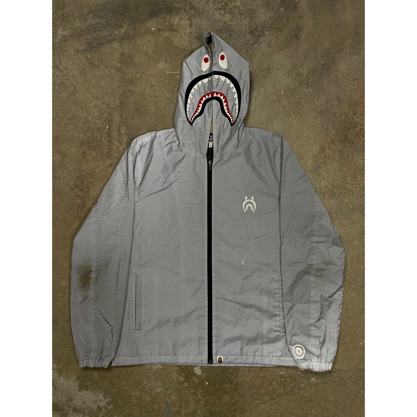 Bape Bape Reflective Zip Up Medium Used Size US M / EU 48-50 / 2 - 1 Thumbnail