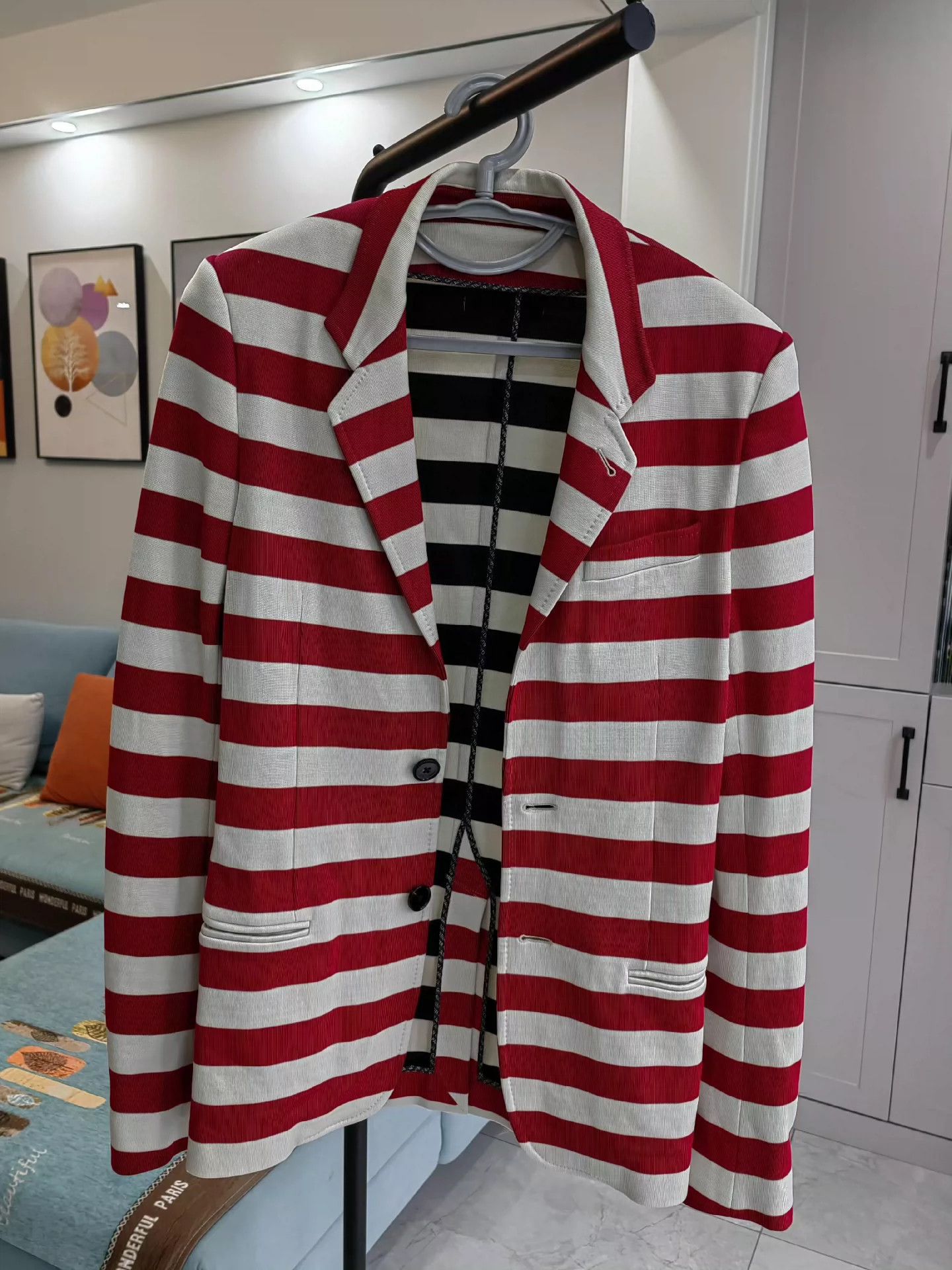 Jean Paul Gaultier Jean Paul Gaultier Knitted suit jacket Size US S / EU 44-46 / 1 - 1 Thumbnail