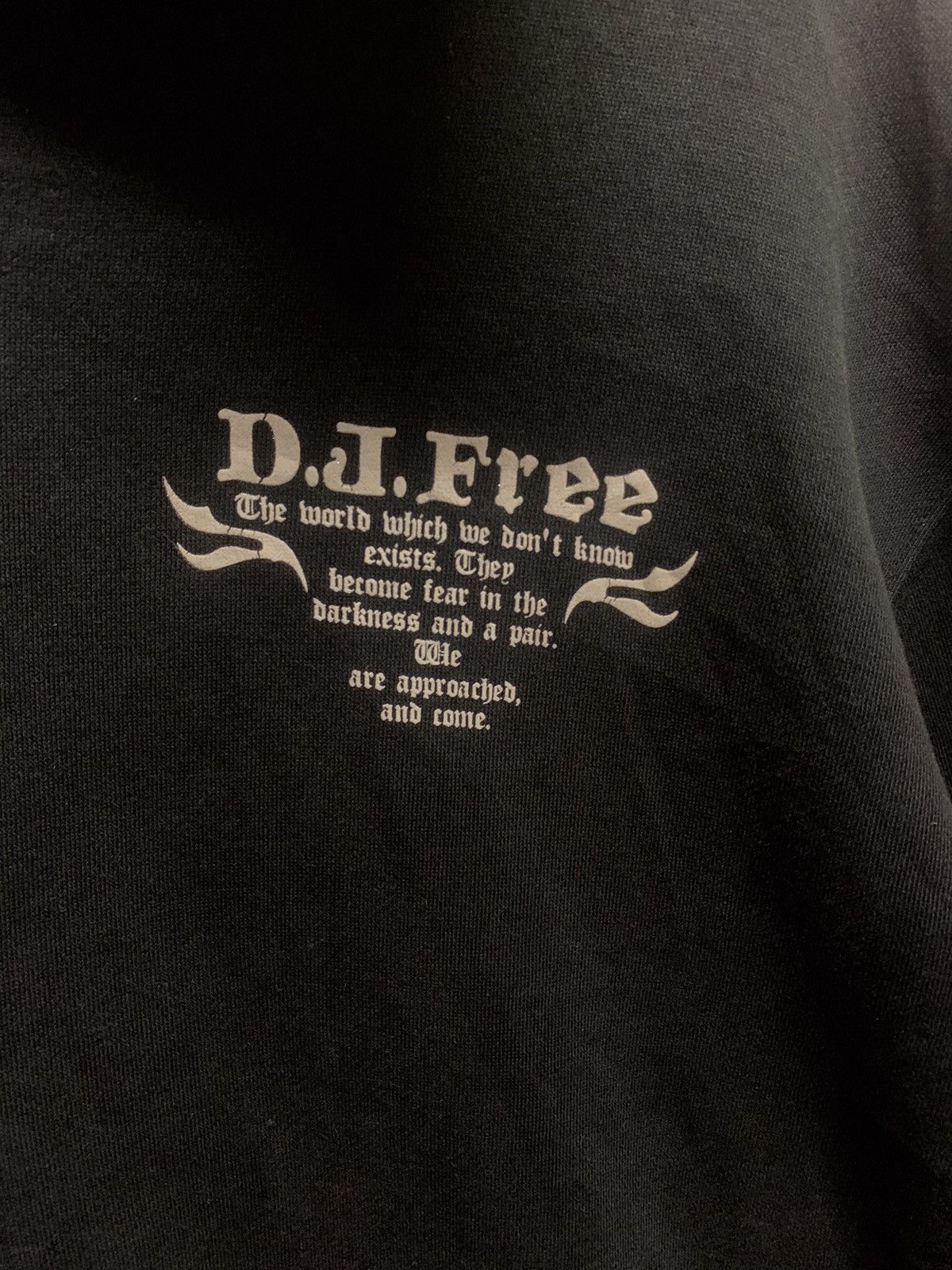 Japanese Brand × Vintage DJ FREE Hoodie Dragon Logo Size US L / EU 52-54 / 3 - 8 Thumbnail