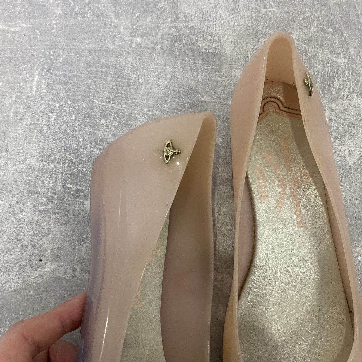 Melissa × Vivienne Westwood Vivienne Westwood × Melissa Anglomania Ballet Flats Size US 7 / IT 37 - 4 Thumbnail