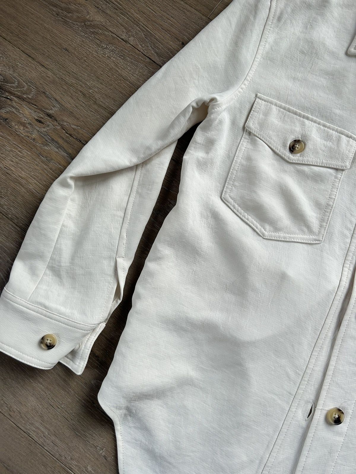 Aritzia Aritzia ecru shirt jacket oversized XS S M Size XS / US 0-2 / IT 36-38 - 5 Thumbnail