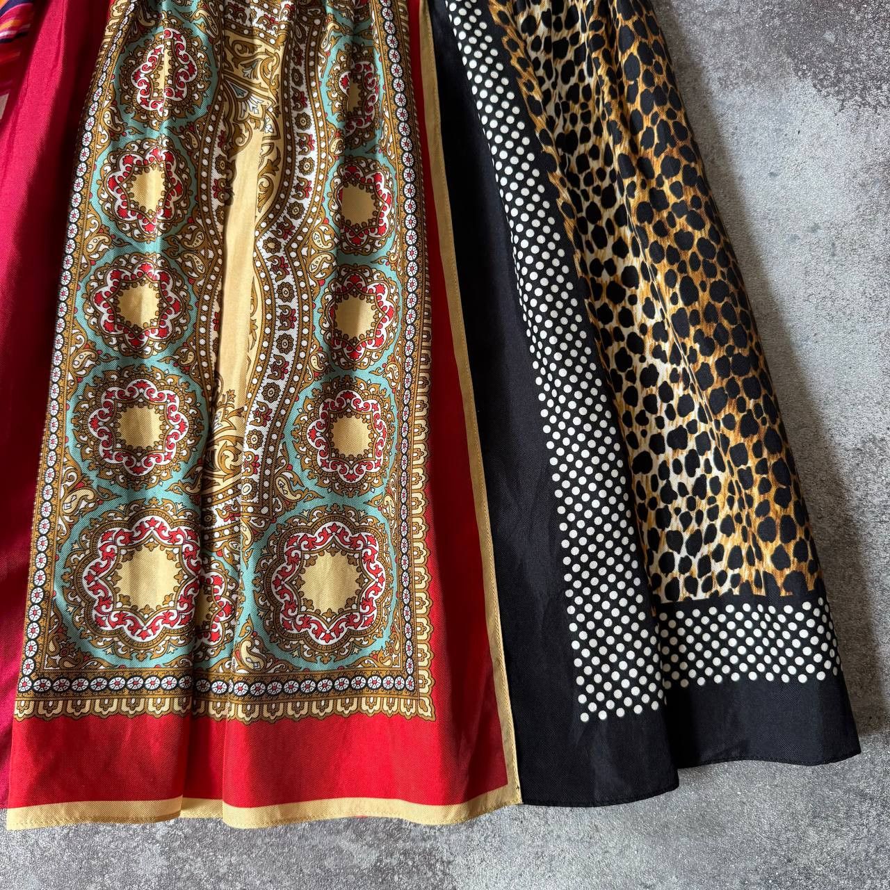 Dolce & Gabbana Dolce & Gabbana D&G Multicolor Silk Skirt Size 27" / US 4 / IT 40 - 8 Thumbnail