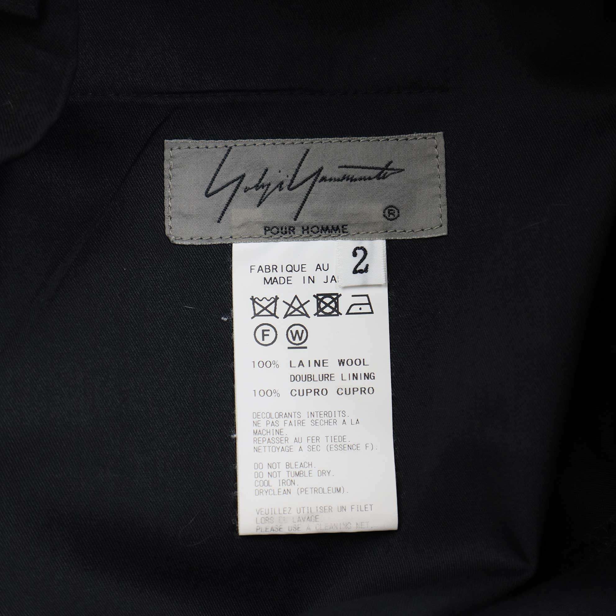 Yohji Yamamoto Yohji Yamamoto Pour Homme 18SS Wool Gabardine Balloon Pants Size US 32 / EU 48 - 3 Thumbnail