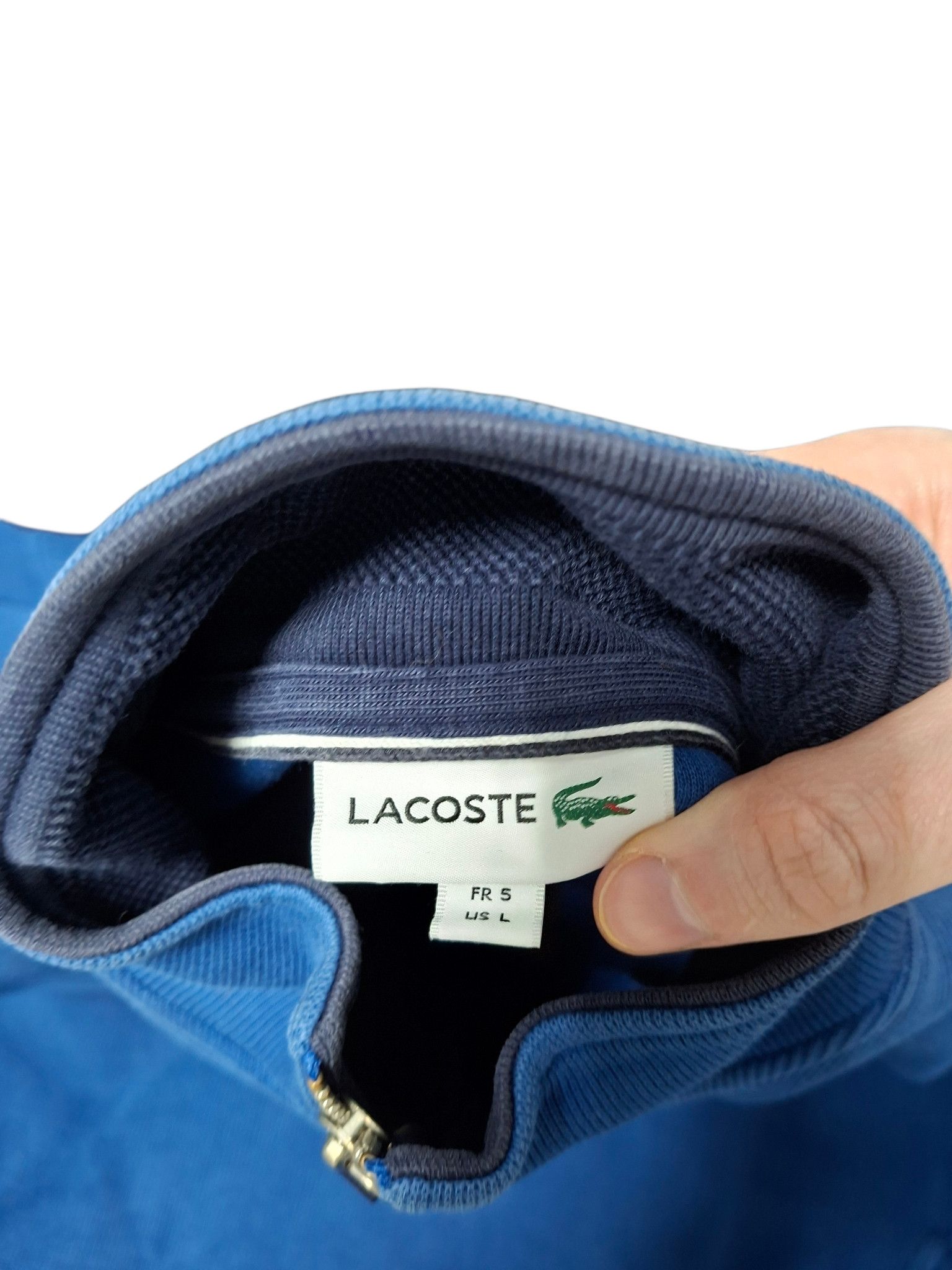Lacoste LACOSTE LUXURY OLDMONEY 1/3 ZIP SWEATSHIRT Size US L / EU 52-54 / 3 - 4 Thumbnail