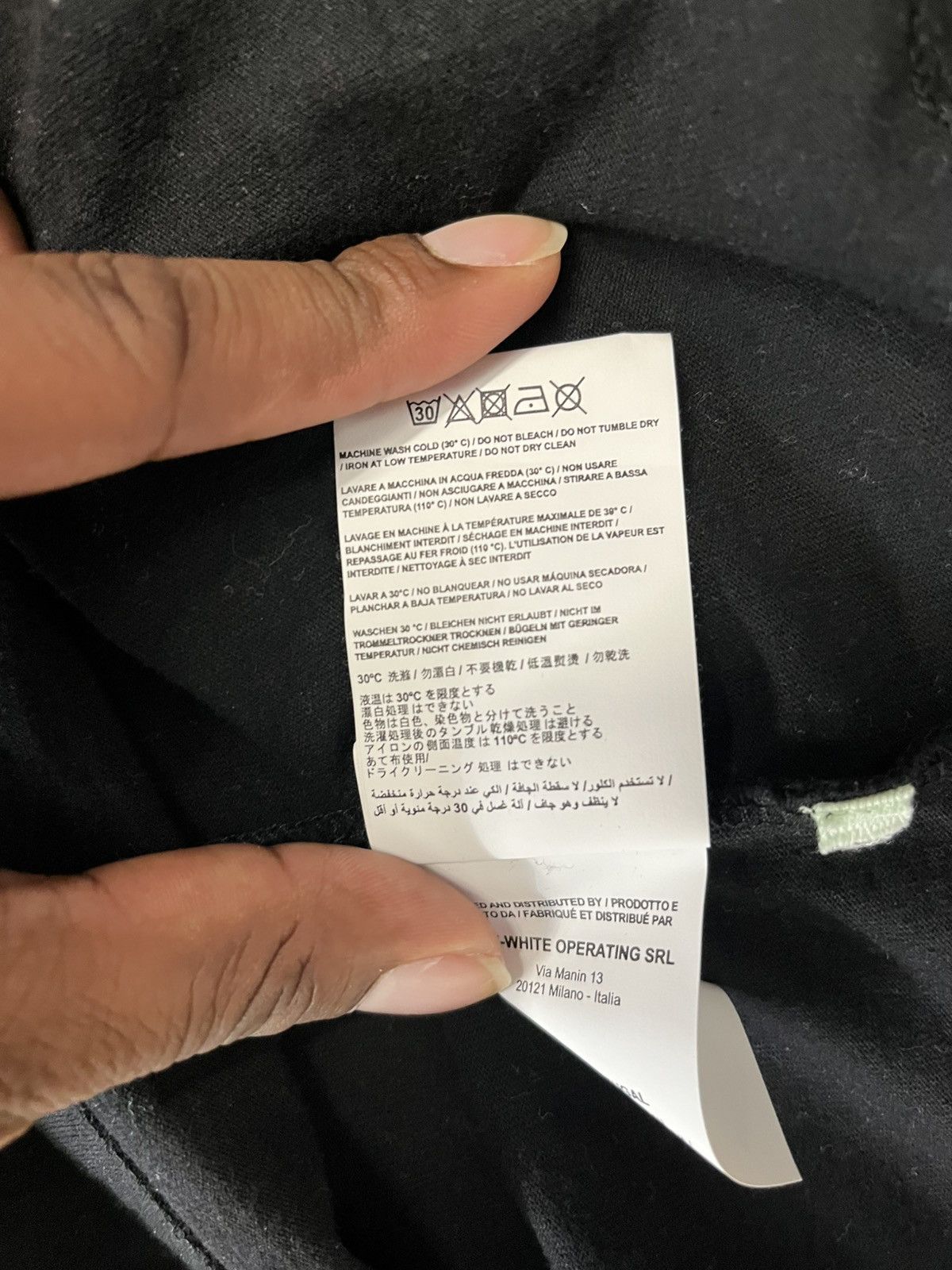 Off-White Off-White I Was Just Thinking Tee Size US M / EU 48-50 / 2 - 6 Thumbnail