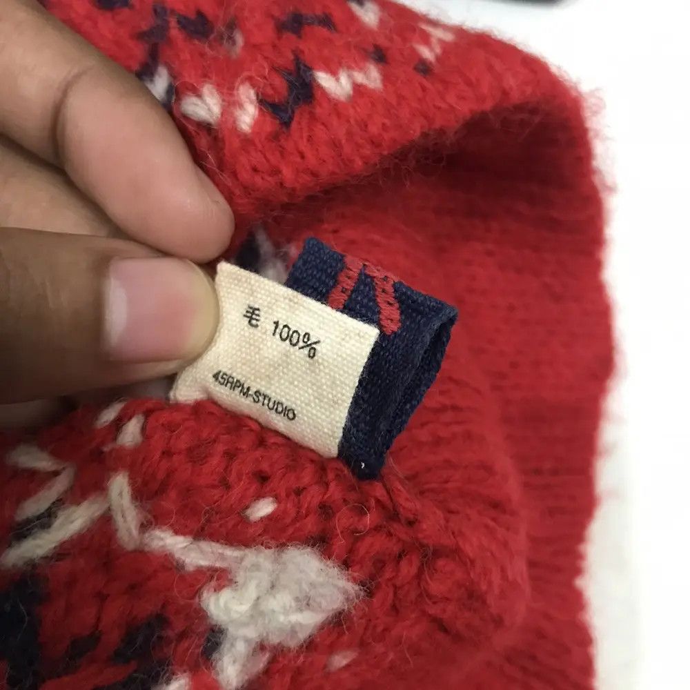 45rpm × Vintage Vintage 45rpm Paislee Rare Design Knit Beanie Hat Size ONE SIZE - 8 Thumbnail