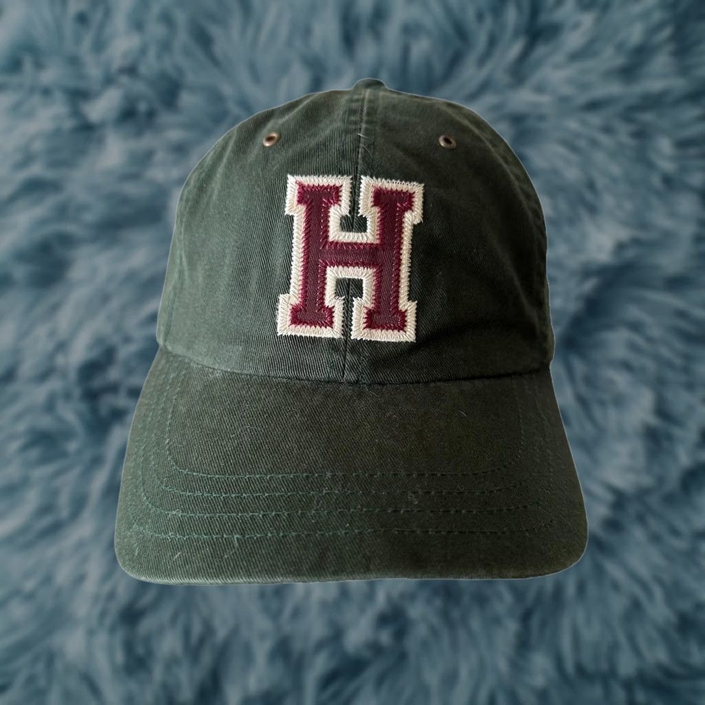 Tommy Hilfiger VINTAGE Tommy Hilfiger Hat Cap Outdoors 90s Embroidered Big H Logo Adjustable Baseball Cap Men One Size Green Size ONE SIZE - 1 Thumbnail