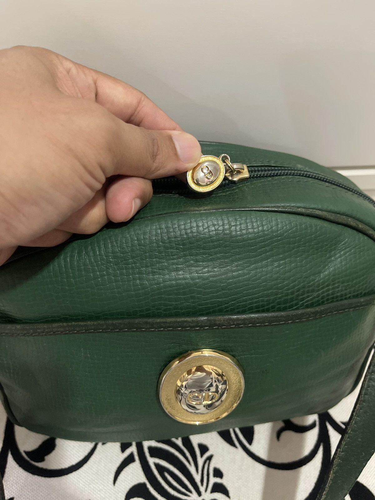 Christian Dior Monsieur DIOR Leather Crossbody Bag Vintage Size ONE SIZE - 5 Thumbnail