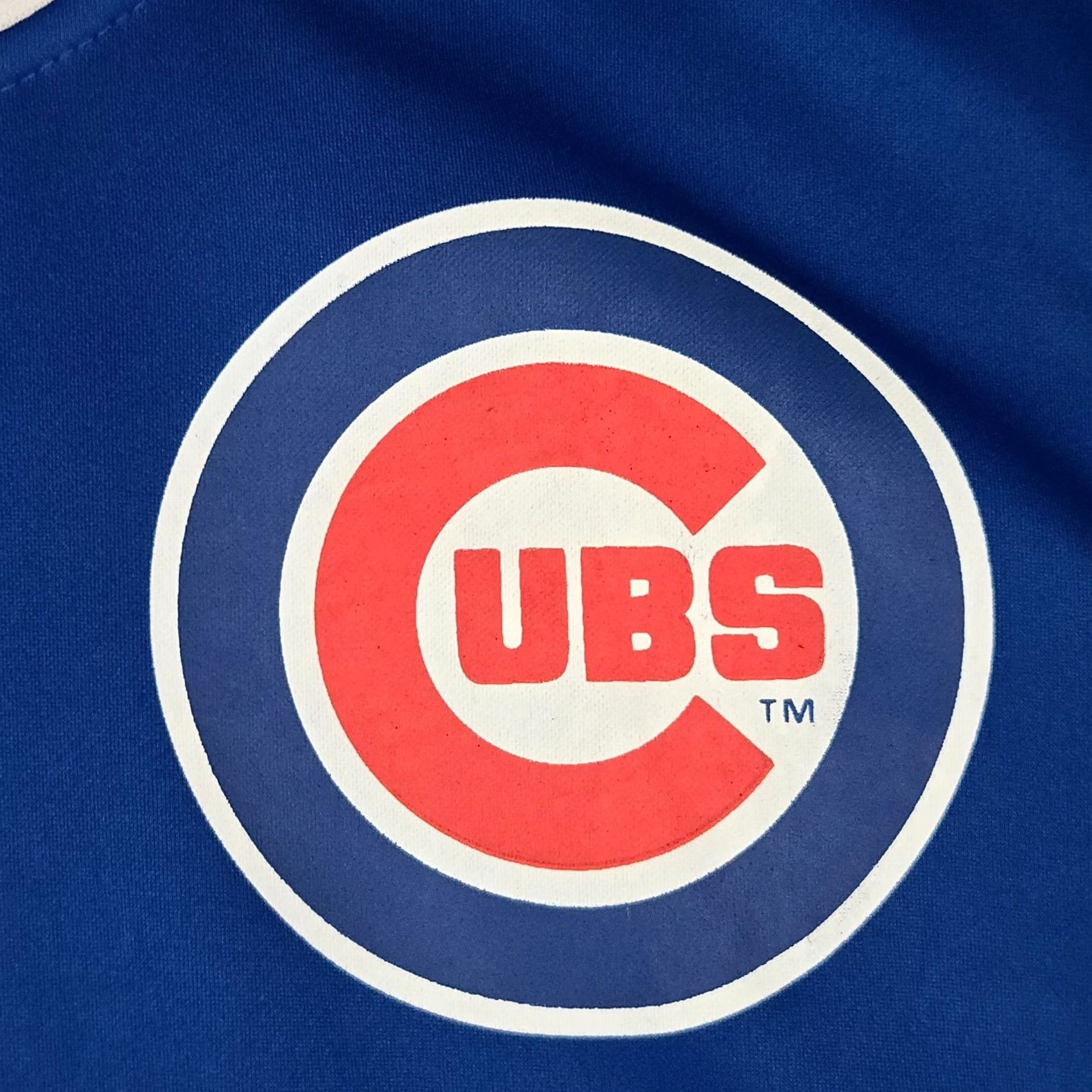 Etro Match-Up Stadium Giveaway Men's Retro 1980s Chicago Cubs Jersey Shirt Short Sleeve Blue Large 80s Vintage Style Mens Baseball Jersey Size US L / EU 52-54 / 3 - 4 Thumbnail