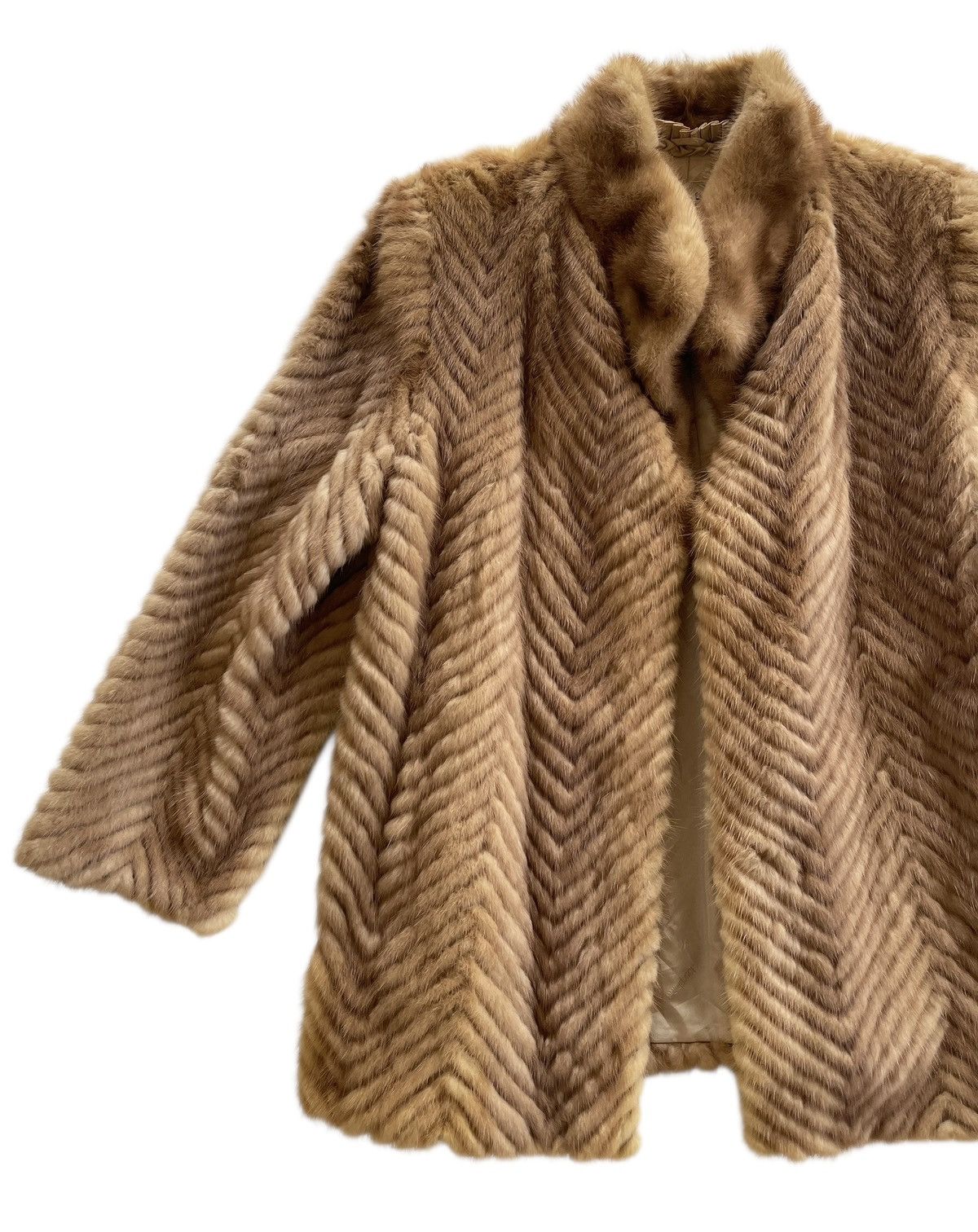 Sagafurs Josephine Mink fur Coat Vintage Size M / US 6-8 / IT 42-44 - 6 Thumbnail