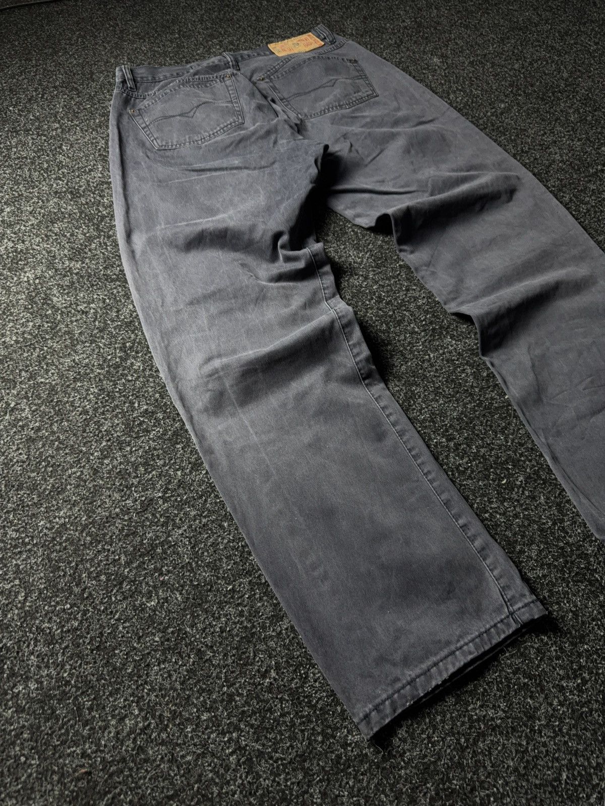 Diesel Avant Garde 90s Retro Y2K Luxury Faded Diesel pants Jeans Size US 33 - 12 Thumbnail