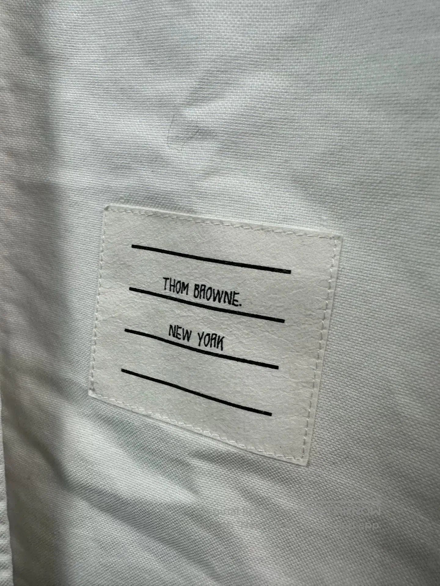 Thom Browne thom browne white shirtdress size 38. Size US M / EU 48-50 / 2 - 4 Thumbnail