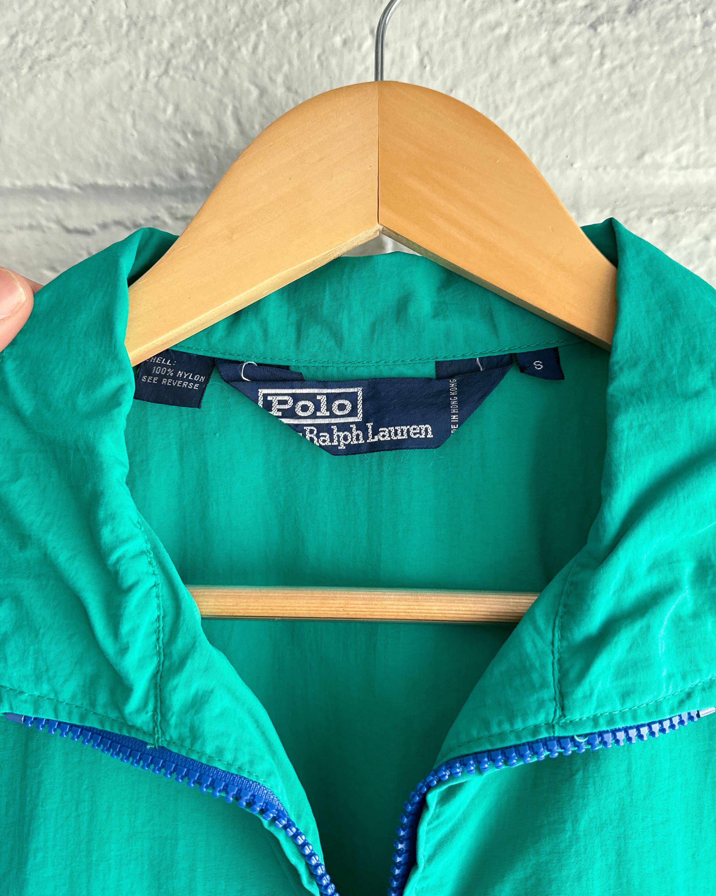 Polo Ralph Lauren Vintage 1980s Polo Ralph Lauren Teal Windbreaker Jacket S Size US S / EU 44-46 / 1 - 2 Thumbnail