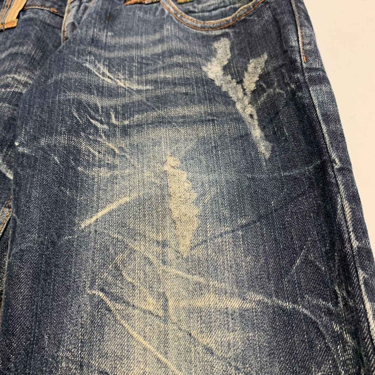 If Six Was Nine × Japanese Brand Nylaus Denim Rare Rainbow Belt Loop Jeans Size US 32 / EU 48 - 6 Thumbnail