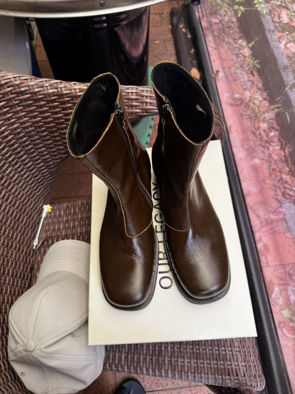 Our Legacy Camion leather ankle boots Size US 9 / EU 42 - 7 Thumbnail