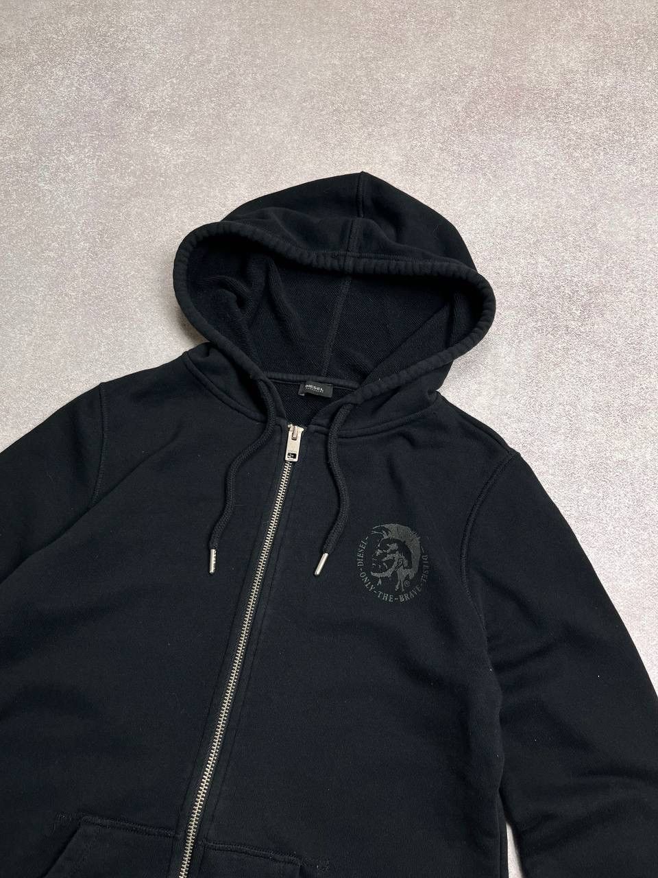 Diesel × Vintage Vintage Diesel Archival Boxy Zip Hoodie S Size US S / EU 44-46 / 1 - 4 Thumbnail