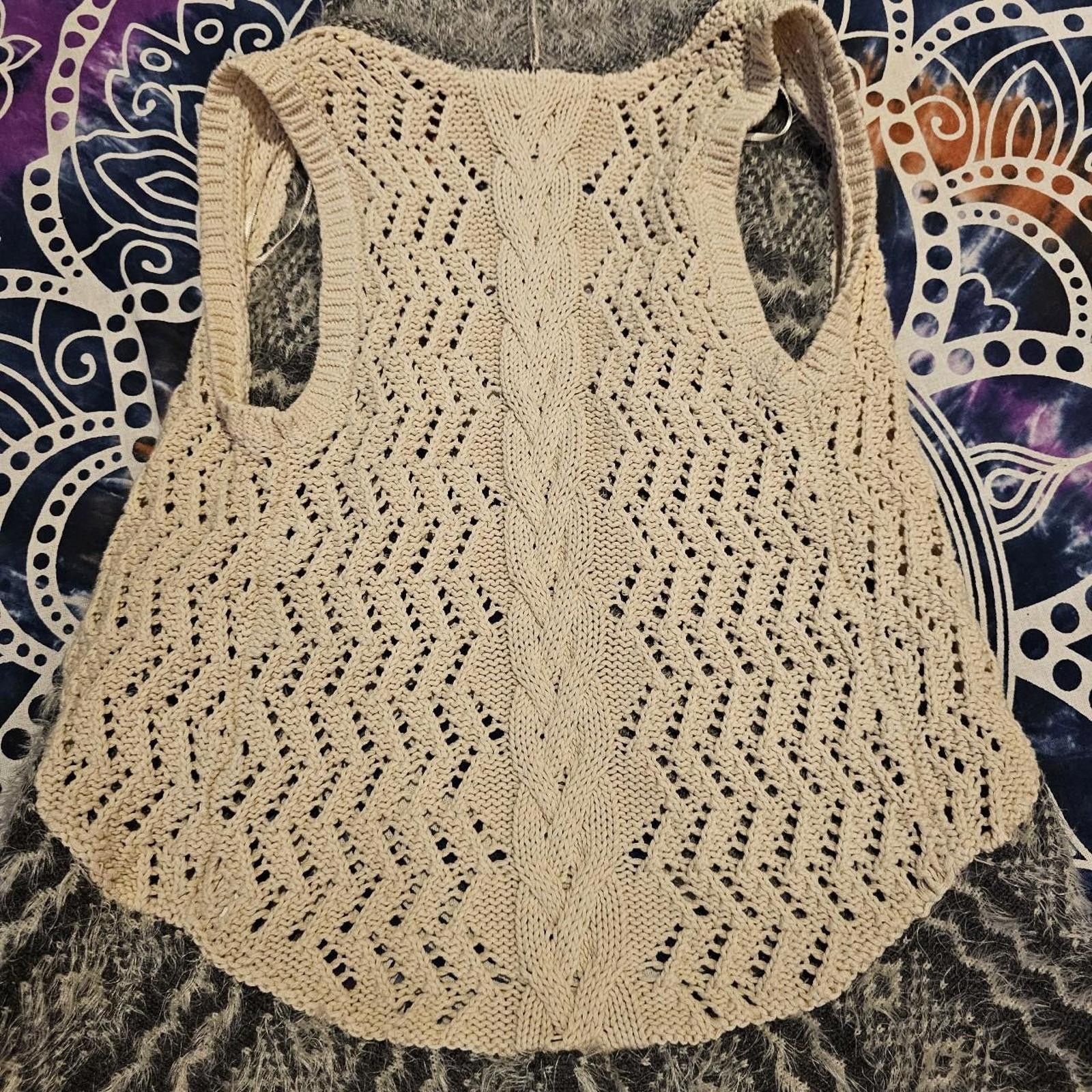 Designer Max Studio Kid's Grey and Cream Vest Size US M / EU 48-50 / 2 - 7 Thumbnail