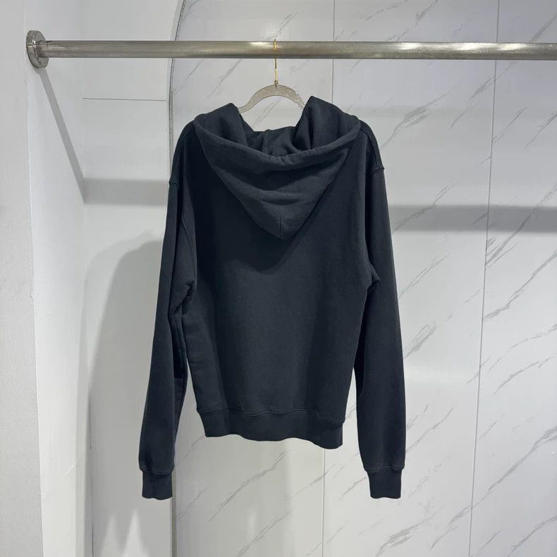 Balenciaga Balenciaga Distressed Black Eiffel Tower Logo Hooded Sweat Size XXS / US 00 / IT 34 - 2 Thumbnail