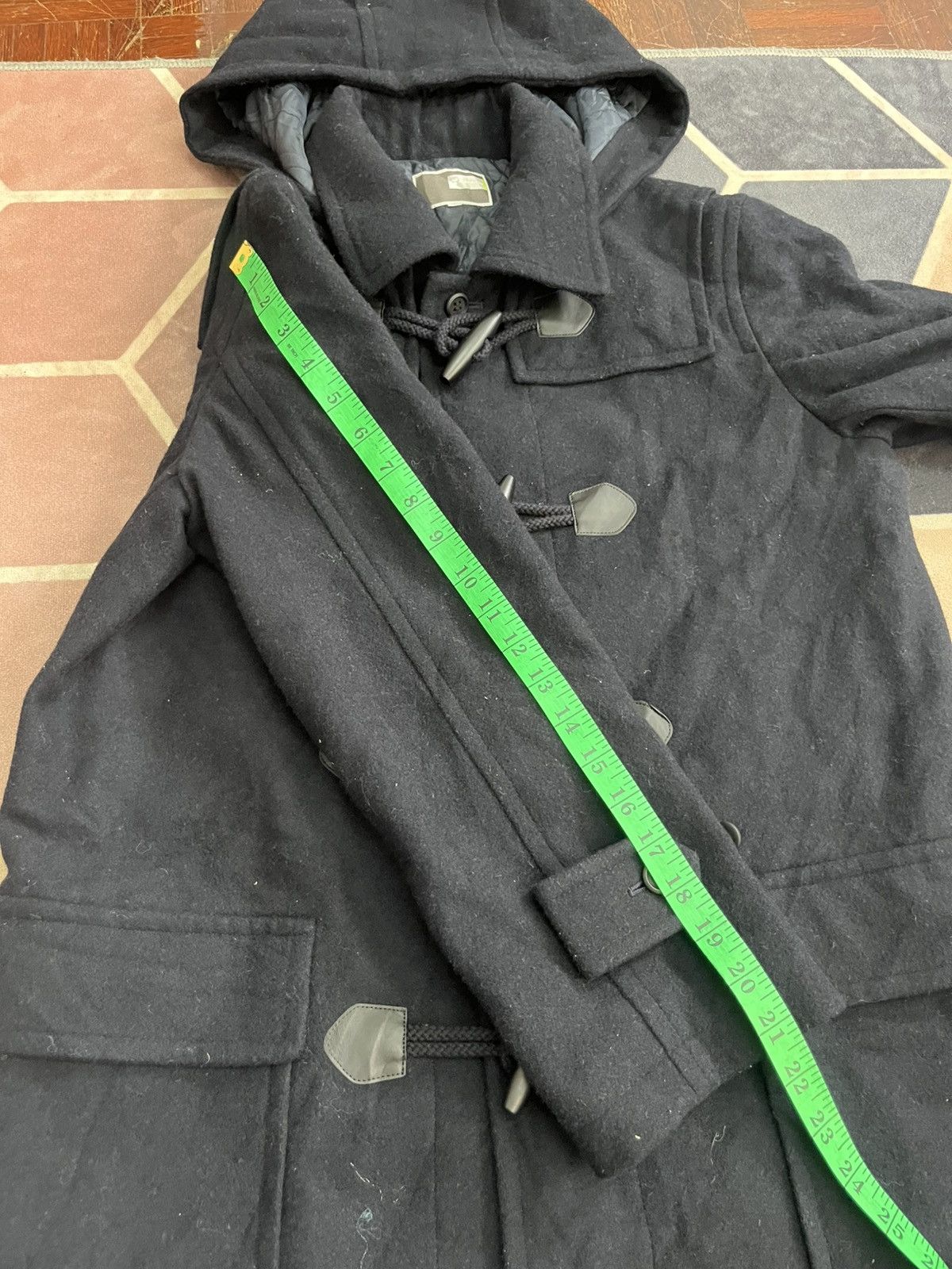 45rpm 💥Japanese Brand Kanko Long Wool Bleck Jackets Size US M / EU 48-50 / 2 - 14 Thumbnail