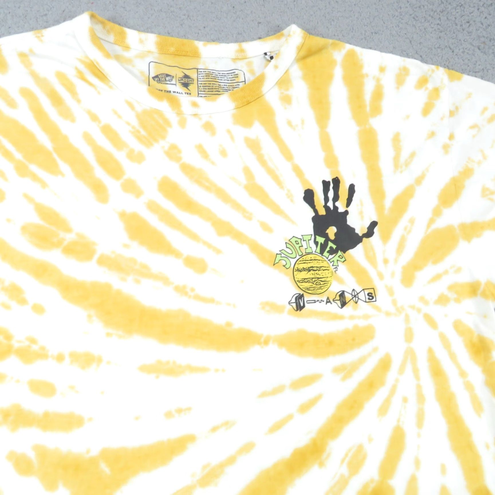 Vans Vans Shirt Mens Large Tie Dye Zion Wright Graphic Print Logo Skater Tee Bleach Size US L / EU 52-54 / 3 - 2 Thumbnail