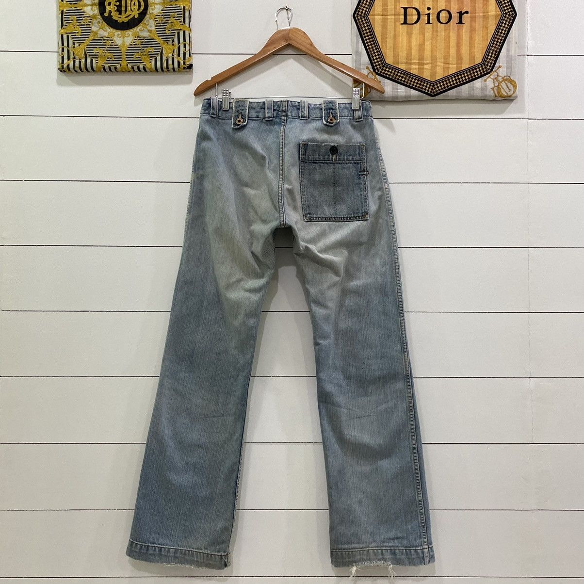 Diesel × If Six Was Nine × Le Grande Bleu (L.G.B.) Diesel Multipocket Bush Denim Jeans Size US 31 - 8 Thumbnail