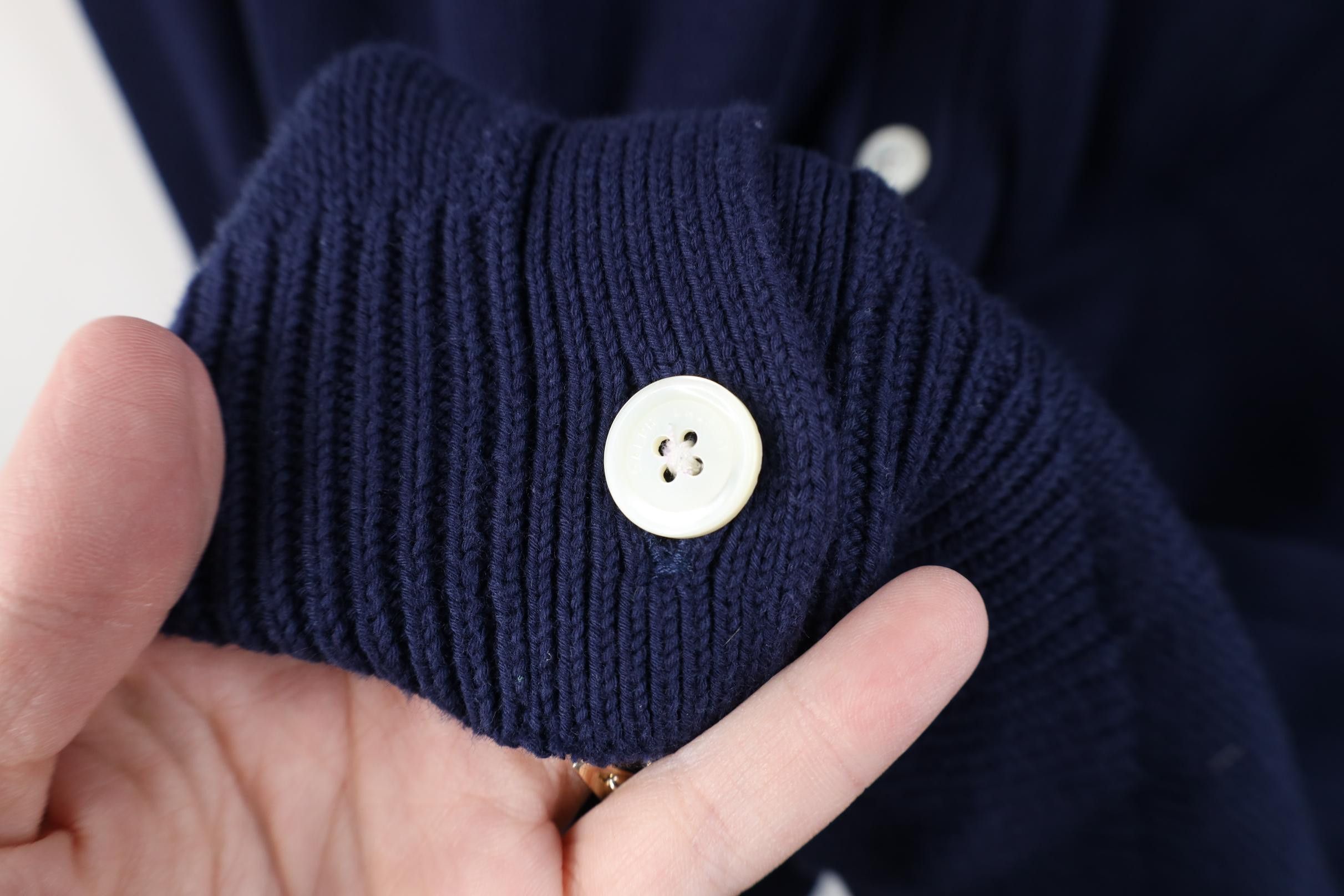 Polo Ralph Lauren Vintage 90s Ralph Lauren Crown Monogram Knit Sweater Size L / US 10 / IT 46 - 6 Thumbnail
