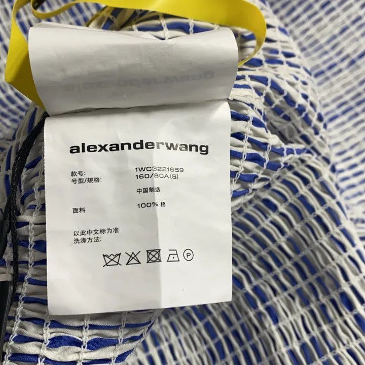 Alexander Wang Alexander Wang Blue Striped Long Sleeve Shirt - Size S / US 4 / IT 40 - 4 Thumbnail
