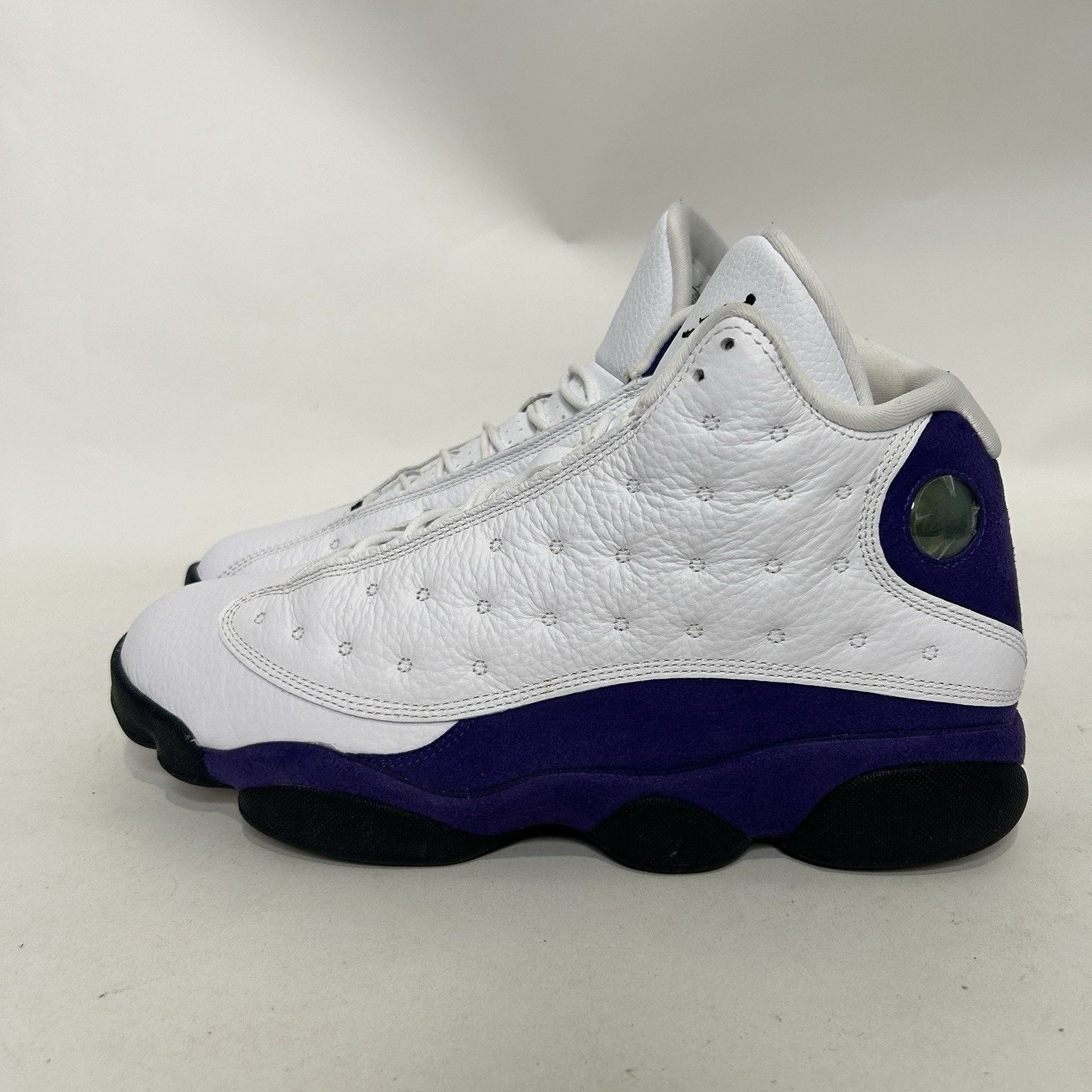 Jordan Brand Nike Shoes Air Jordan 13 Retro OG “Lakers/Purple White” Size US 10.5 / EU 43-44 - 6 Thumbnail