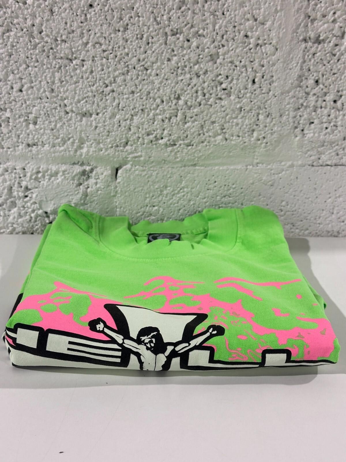 HELLSTAR NEW Hellstar Studios Path To Paradise Tee Green Men's Sz M Size US M / EU 48-50 / 2 - 3 Thumbnail