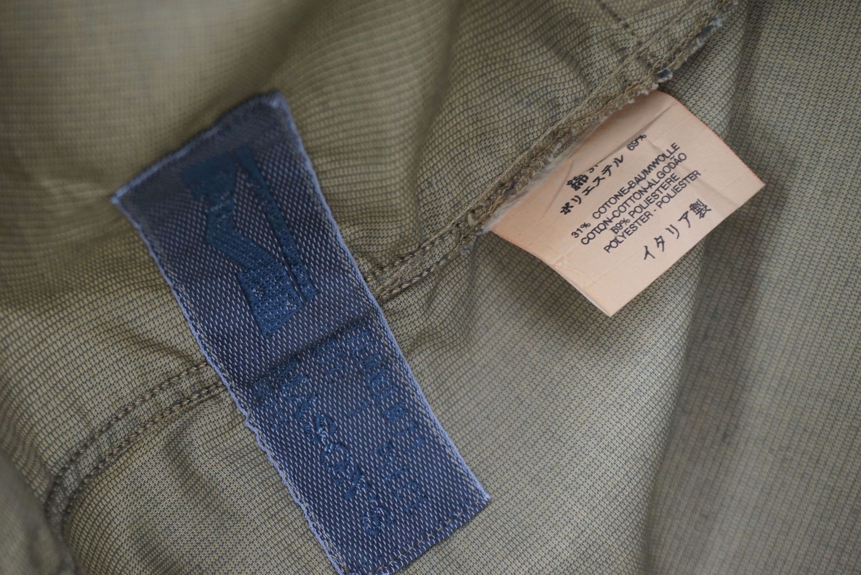 Mason's Iridescent Shirt Patchwork Twill Fabric Made in Italy Size US L / EU 52-54 / 3 - 8 Thumbnail