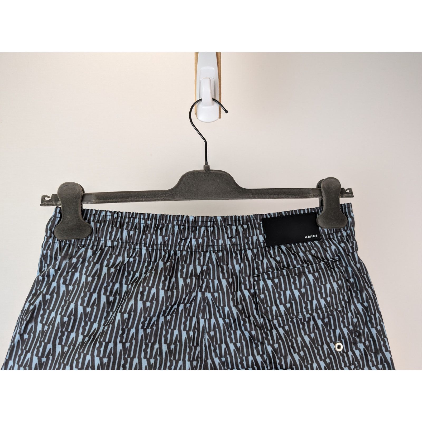 Amiri o1rshd1 Allover Amiri Swim Trunk Short in Dusty Blue Size US 38 / EU 54 - 12 Thumbnail