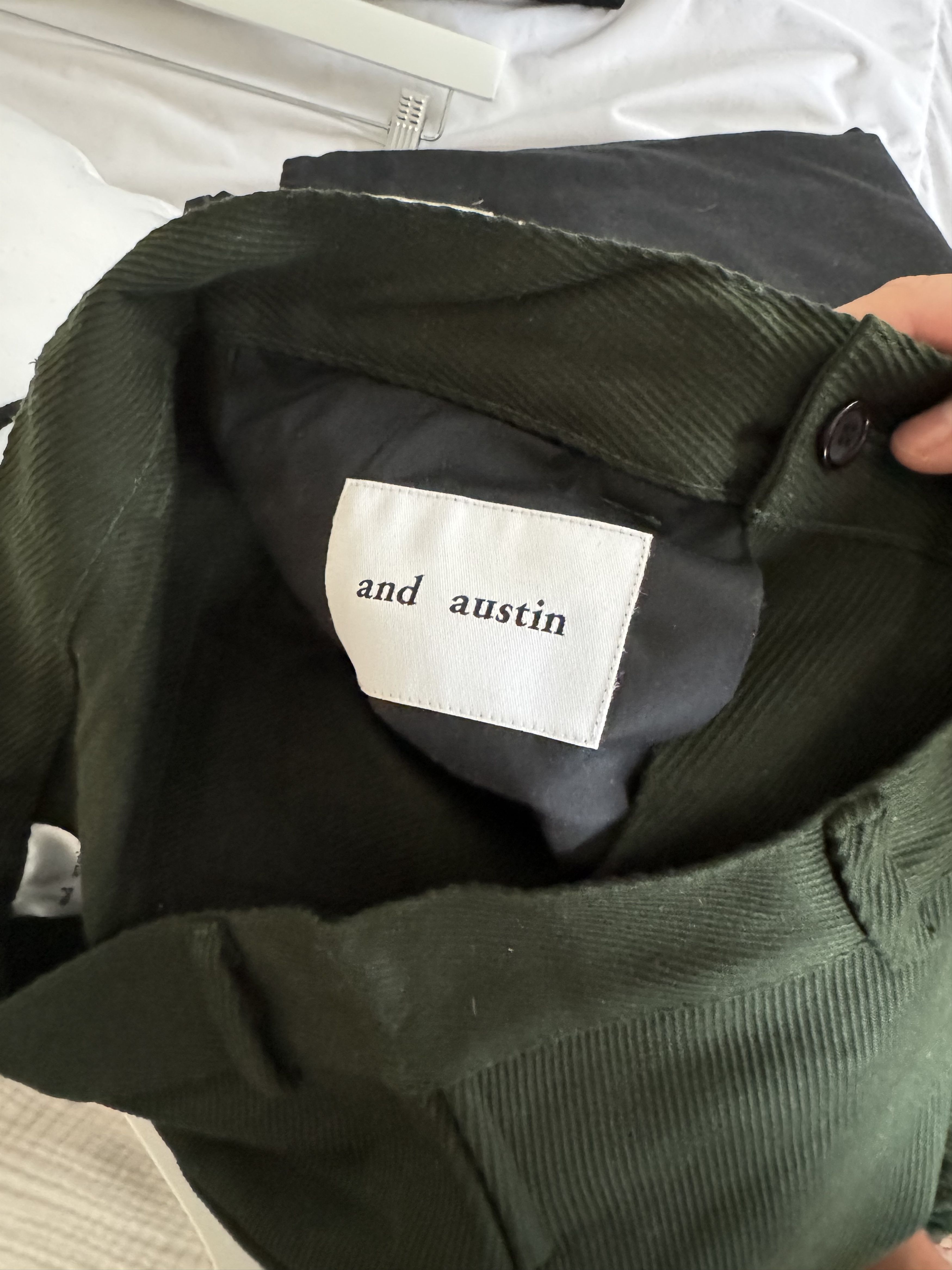 And Austin Olive Cargo Pants Size US 36 / EU 52 - 5 Thumbnail