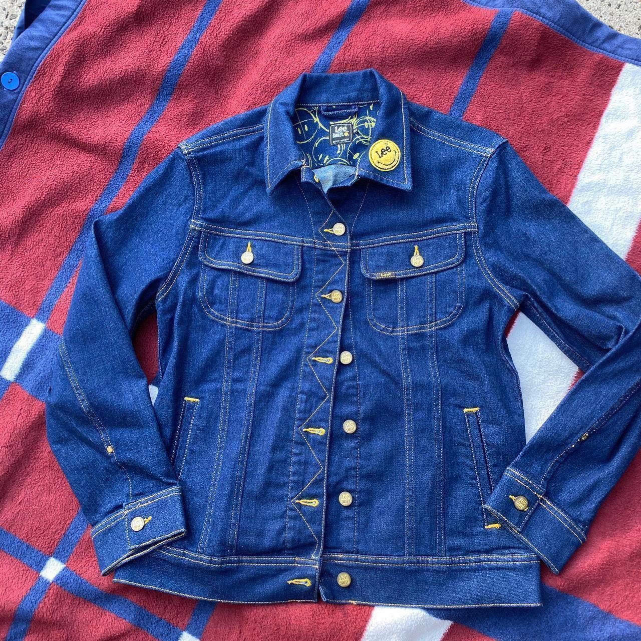 Lee Lee X Smiley collared Denim blue jeans Jacket M Size M / US 6-8 / IT 42-44 - 1 Thumbnail