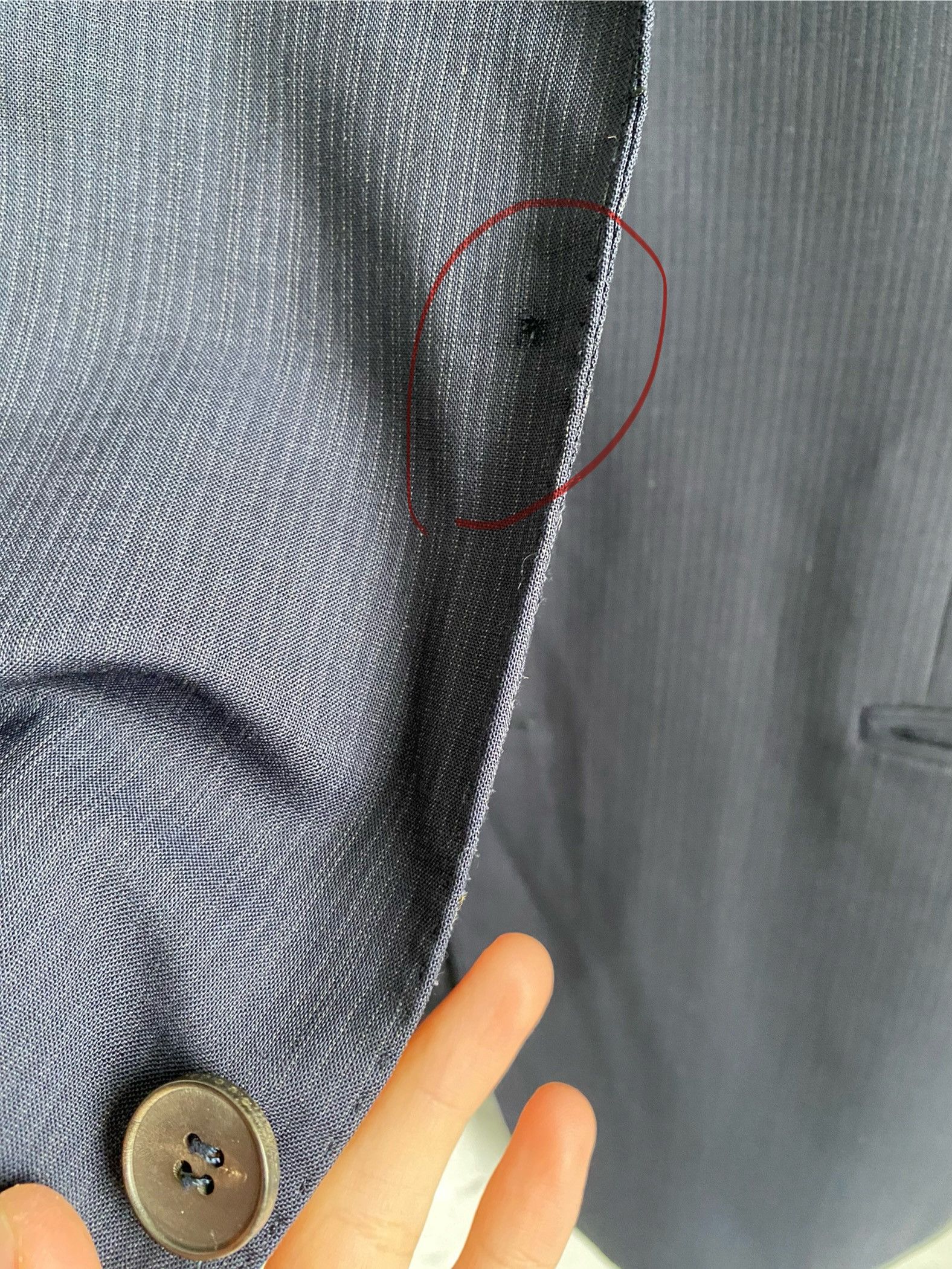 Gucci RARE Gucci striped monogram linning blazer Size 54R - 9 Thumbnail