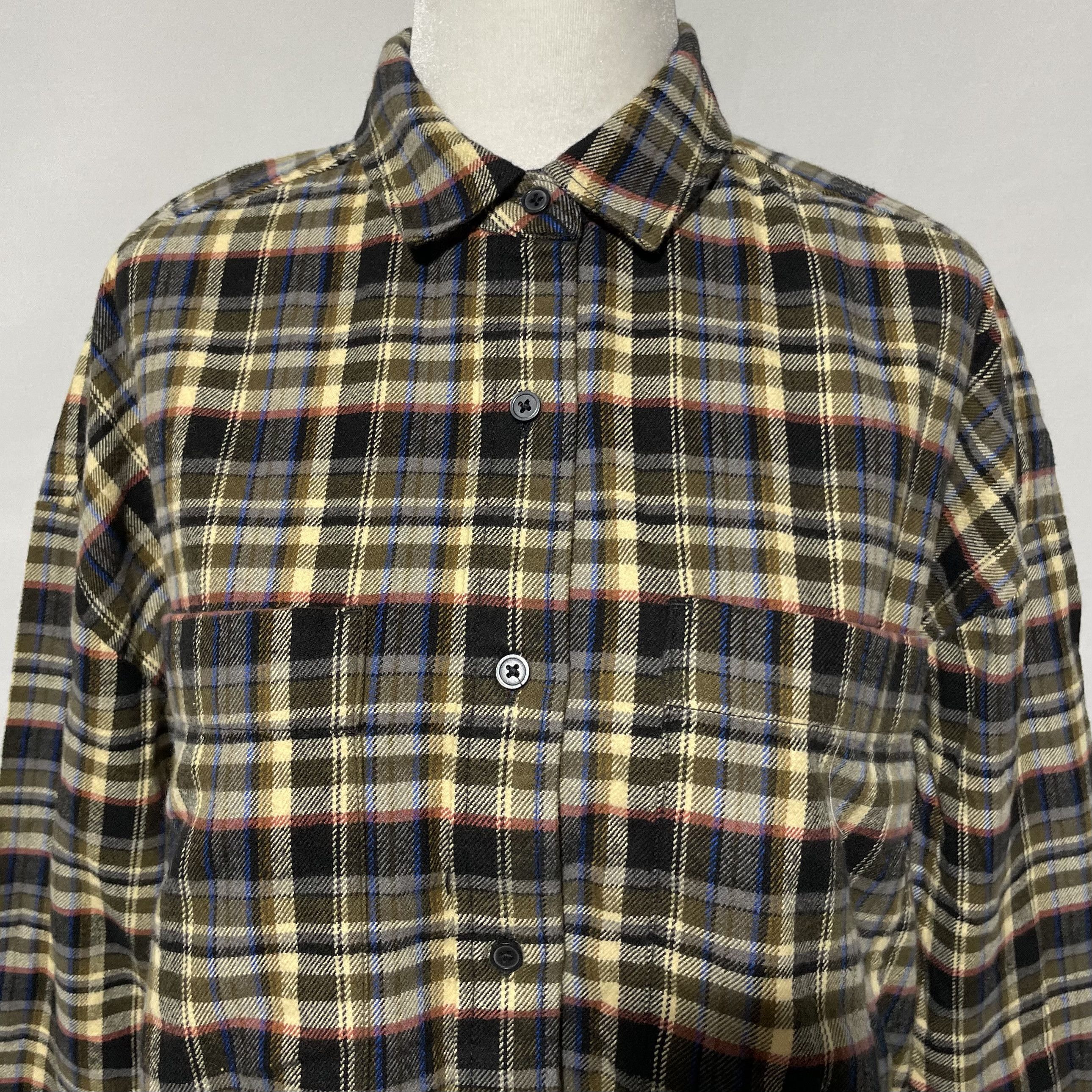 Everlane New Everlane The Boxy Flannel Long Sleeve Button Down Shirt Size XS / US 0-2 / IT 36-38 - 4 Thumbnail