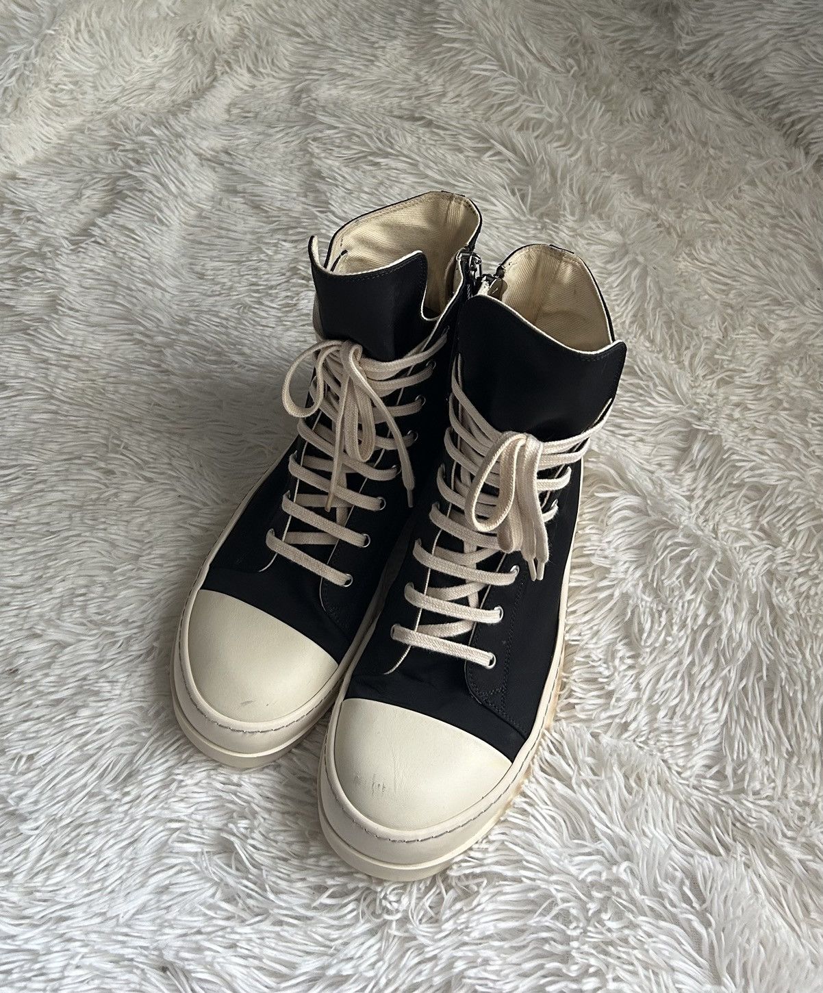 Rick Owens Drkshdw Rick Owens Drkshdw Ramones Black Size 43 | Grailed