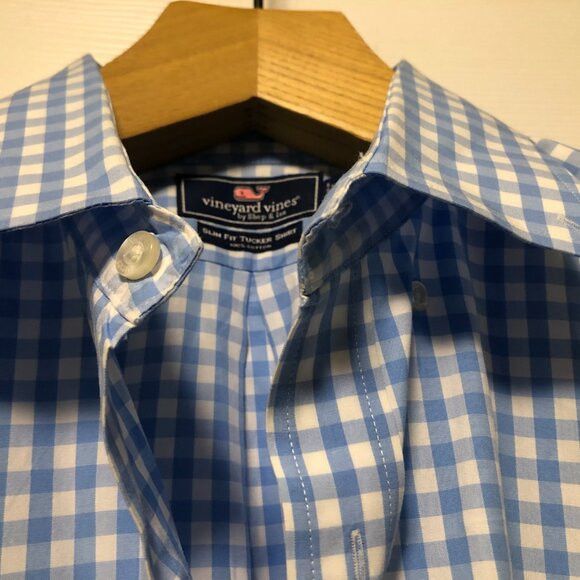 Vineyard Vines vineyard Vines men's cotton casual shirt slim fit size: M Size US M / EU 48-50 / 2 - 3 Thumbnail