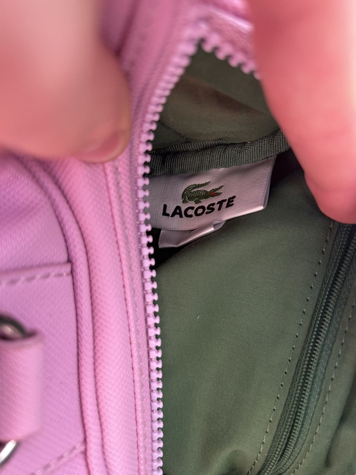 Lacoste Lacoste Pink style handbag Size ONE SIZE - 8 Thumbnail