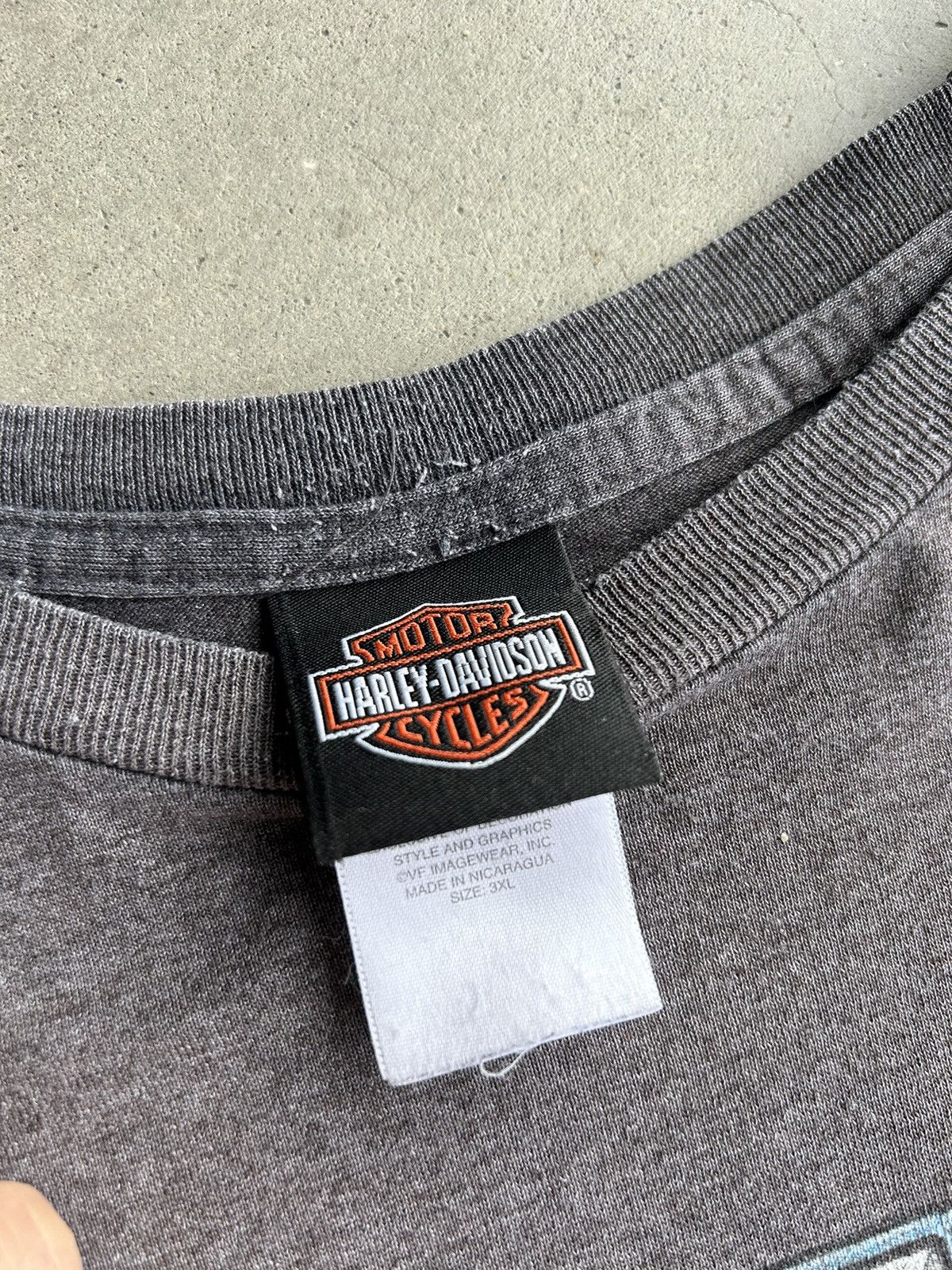 Harley Davidson × Vintage Vintage Harley Davidson Shirt Size US XXL / EU 58 / 5 - 4 Thumbnail