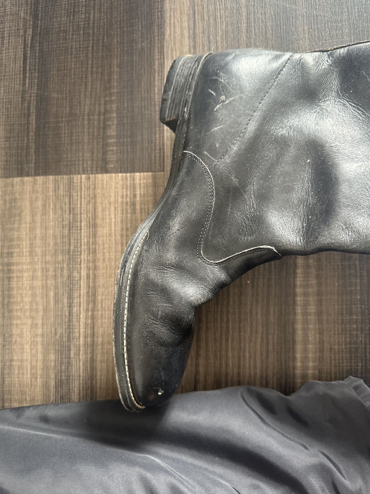Leather × Vintage Cute Tie Leather Boot Size US 8.5 / IT 38.5 - 2 Thumbnail