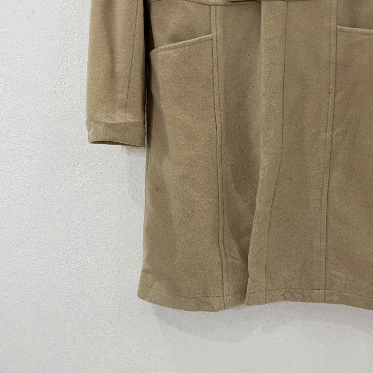 Japanese Brand Vintage Ined By Yohji Yamamoto Trench Coat Jacket Size M / US 6-8 / IT 42-44 - 3 Thumbnail