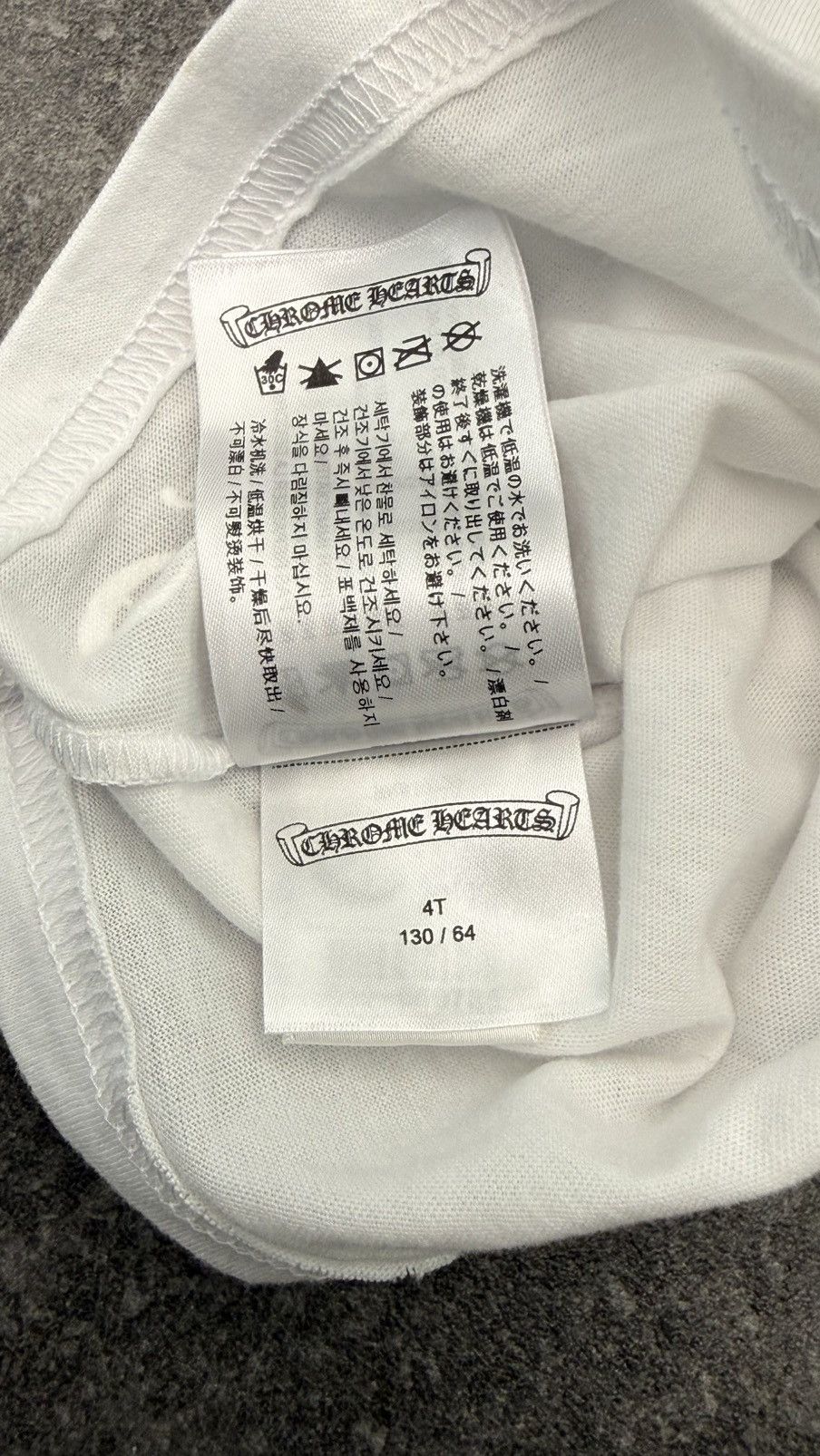 Chrome Hearts Chrome Hearts KIDS Horseshoe Floral Long Sleeve White Size US XXS / EU 40 - 9 Thumbnail