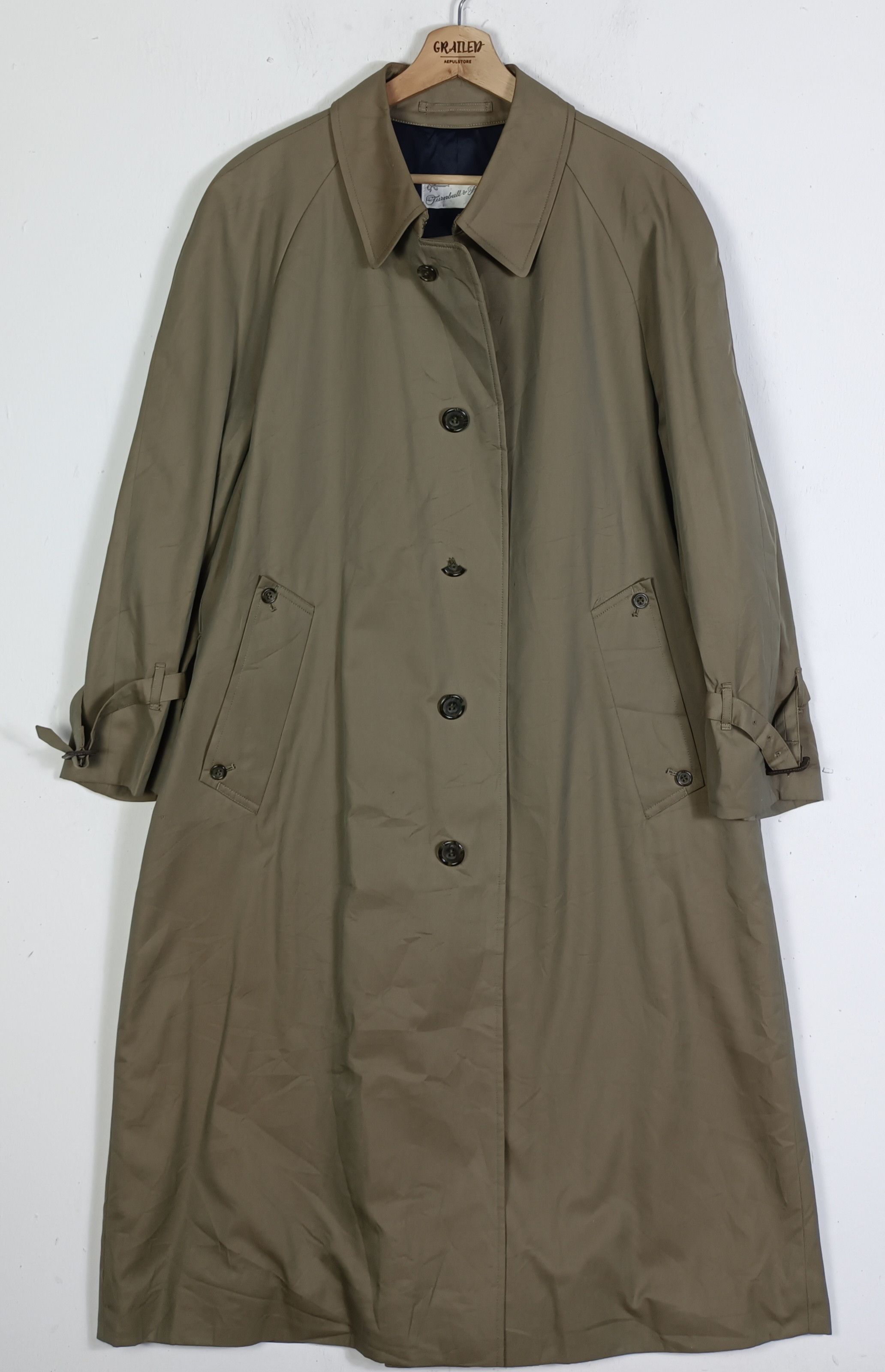 Turnbull & Asser Vintage Turnbull & Asser London Trench Coat Size US L / EU 52-54 / 3 - 6 Thumbnail